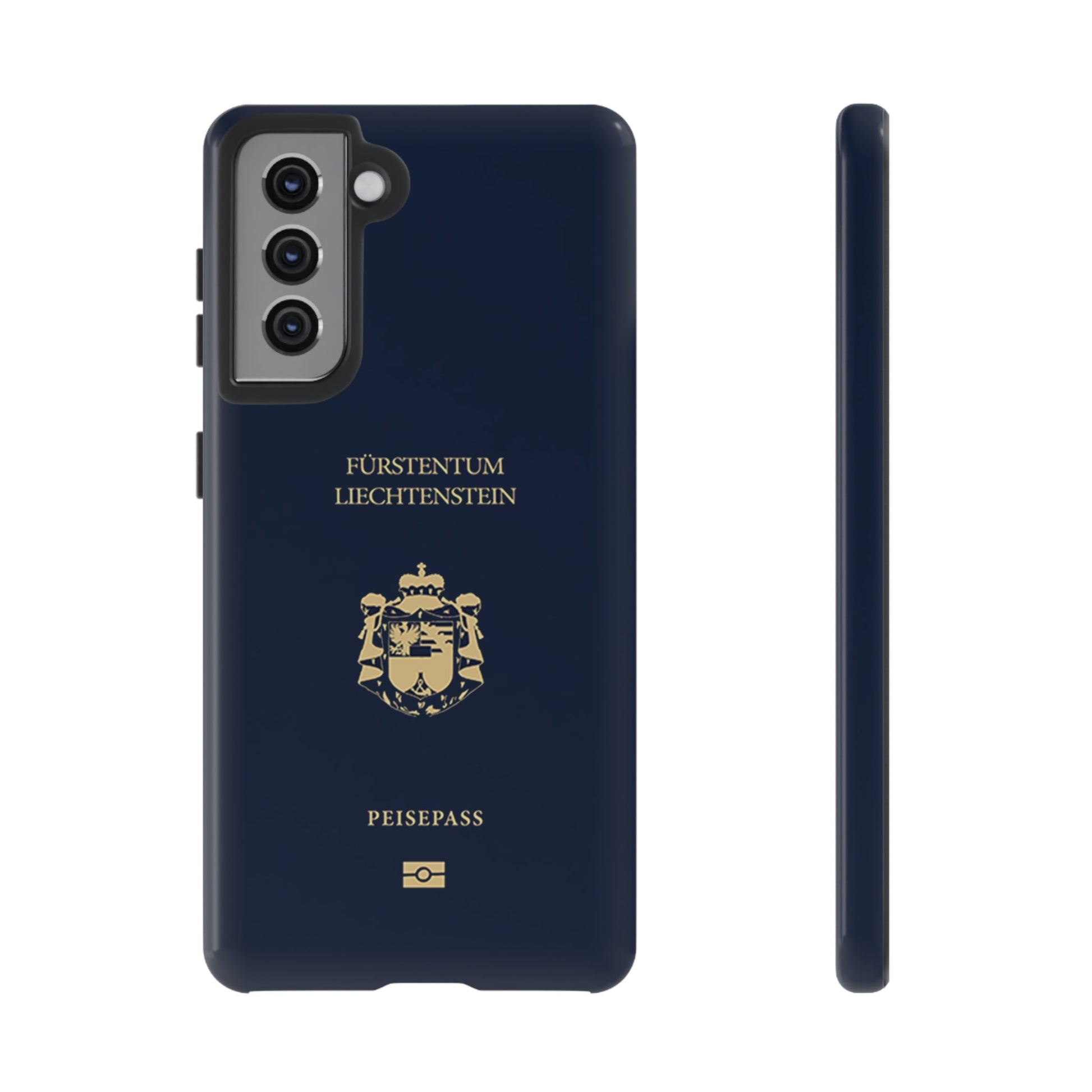 Phone Case-Liechtenstein Passort | Tough-Samsung Galaxy S21-Glossy-PhoneCaseBoss-Phone-Best-Phone-Cases