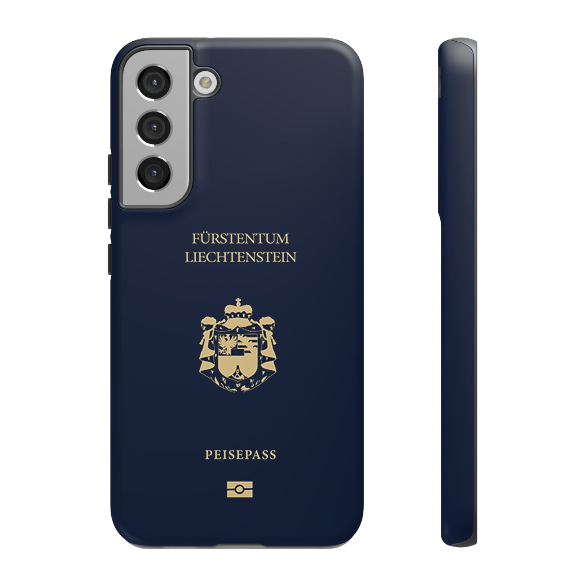 Phone Case-Liechtenstein Passort | Tough-Samsung Galaxy S22 Plus-Matte-PhoneCaseBoss-Phone-Best-Phone-Cases