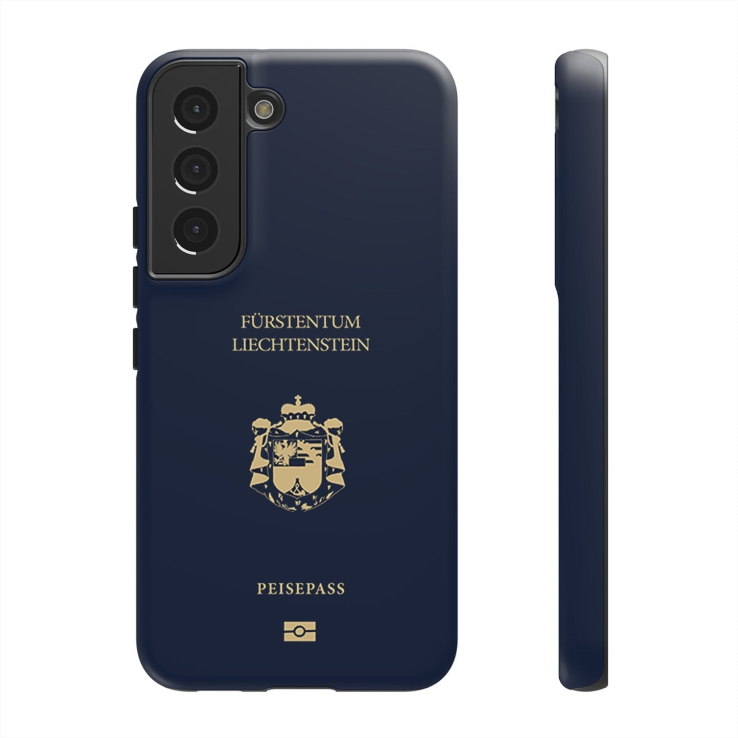 Phone Case-Liechtenstein Passort | Tough-Samsung Galaxy S22-Matte-PhoneCaseBoss-Phone-Best-Phone-Cases