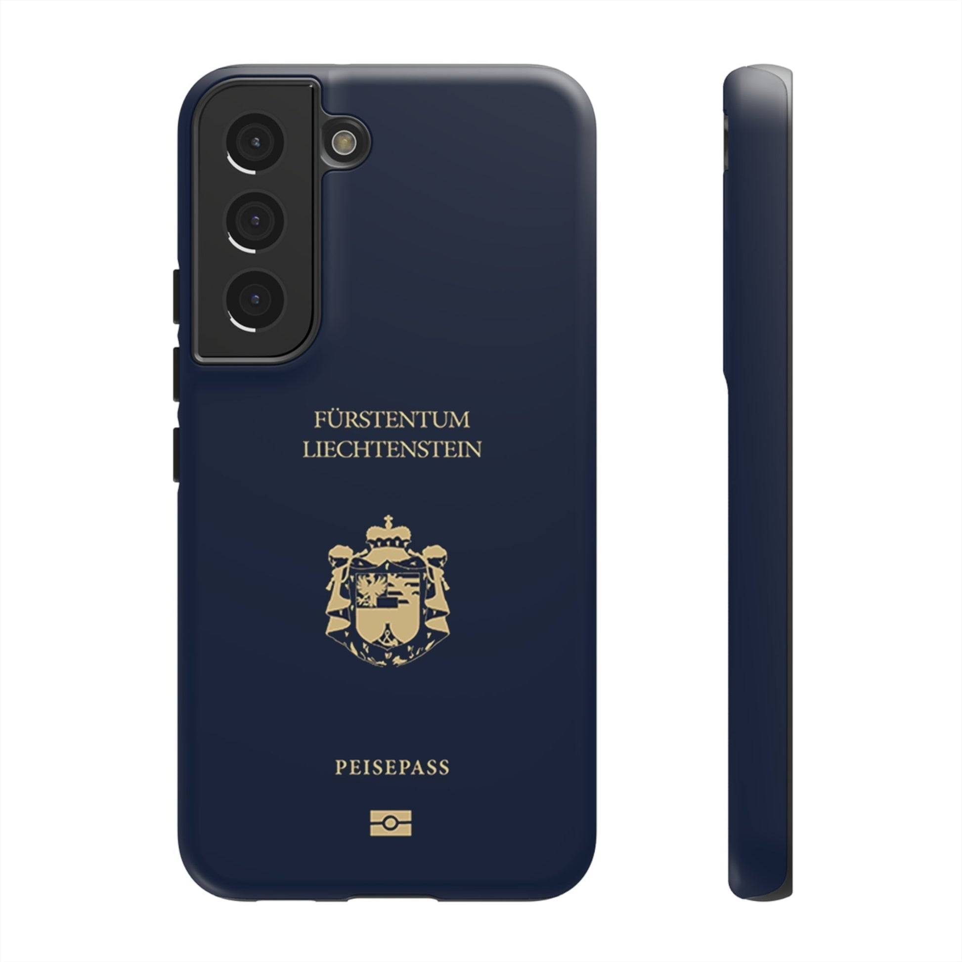 Phone Case-Liechtenstein Passort | Tough-Samsung Galaxy S22-Matte-PhoneCaseBoss-Phone-Best-Phone-Cases