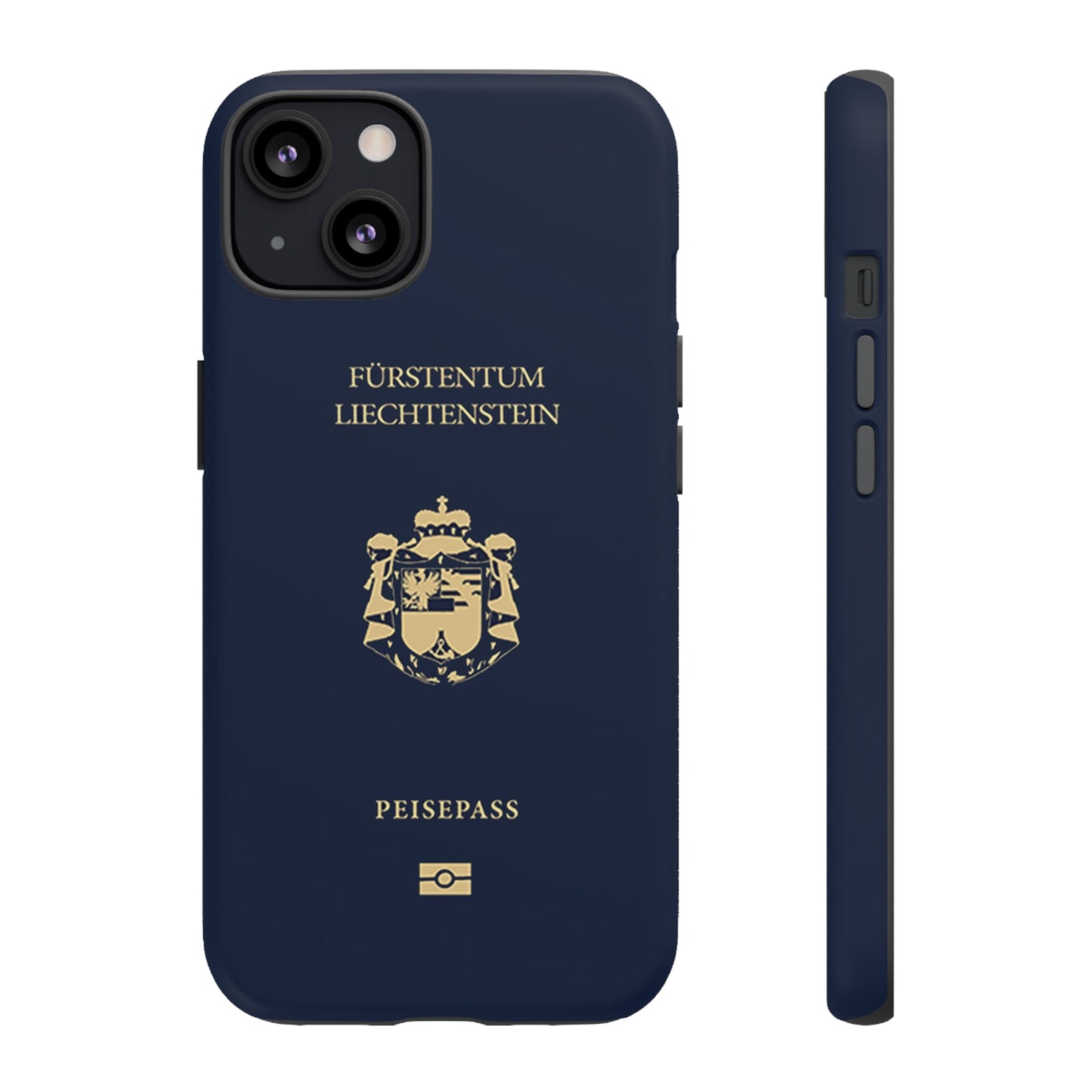 Phone Case-Liechtenstein Passort | Tough-iPhone 13-Matte-PhoneCaseBoss-Phone-Best-Phone-Cases