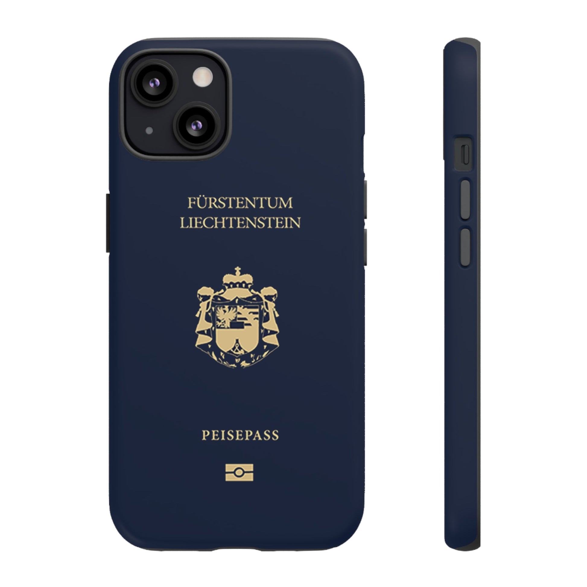 Phone Case-Liechtenstein Passort | Tough-iPhone 13-Matte-PhoneCaseBoss-Phone-Best-Phone-Cases