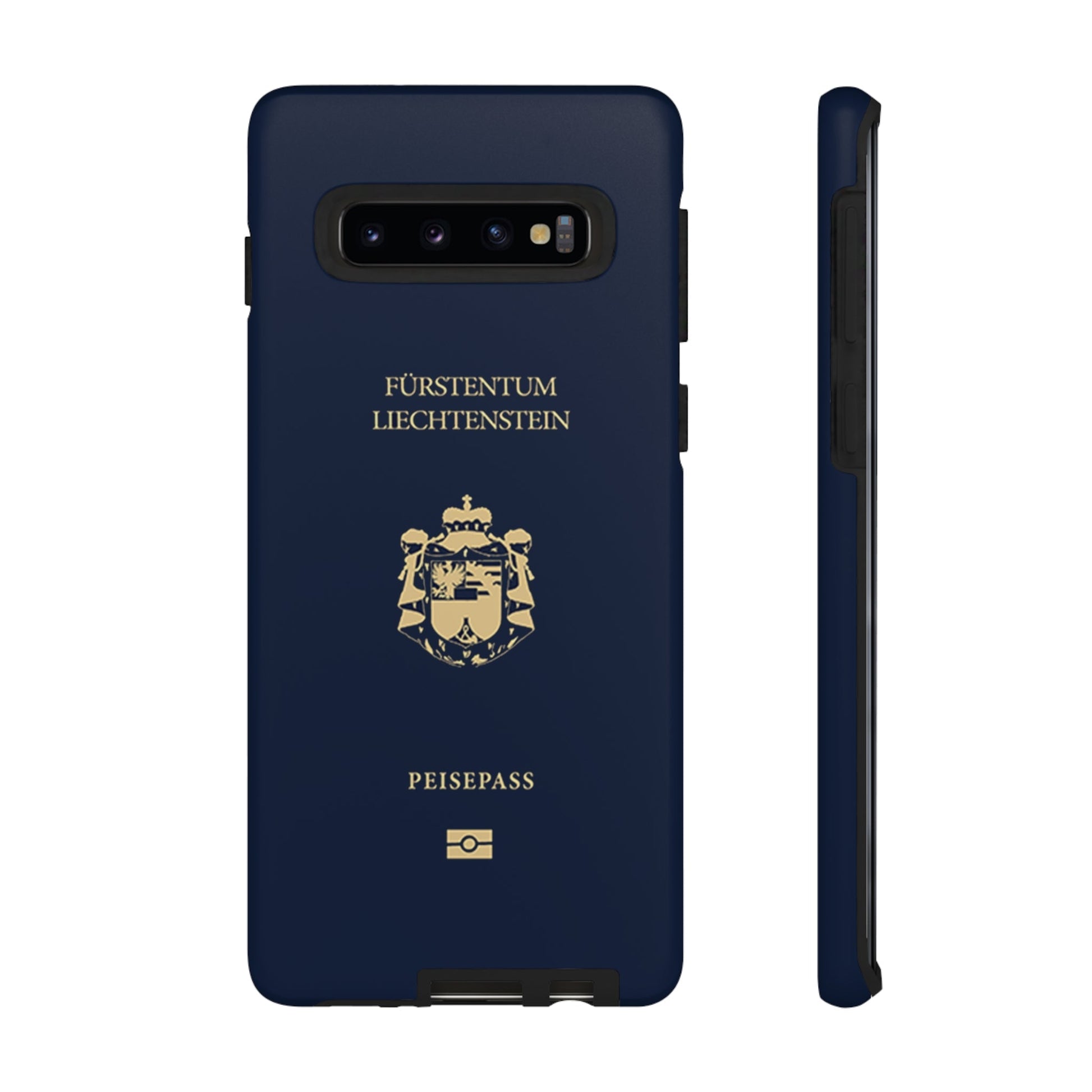 Phone Case-Liechtenstein Passort | Tough-Samsung Galaxy S10-Matte-PhoneCaseBoss-Phone-Best-Phone-Cases