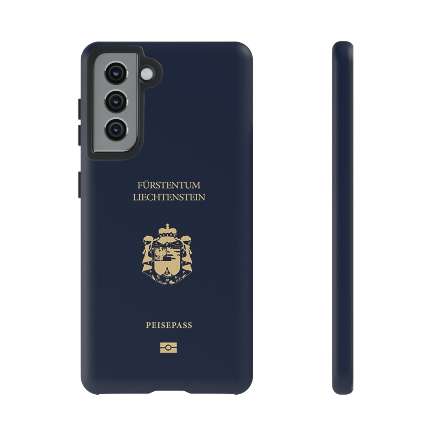 Phone Case-Liechtenstein Passort | Tough-Samsung Galaxy S21-Matte-PhoneCaseBoss-Phone-Best-Phone-Cases