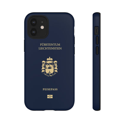 Phone Case-Liechtenstein Passort | Tough-iPhone 12 Mini-Matte-PhoneCaseBoss-Phone-Best-Phone-Cases