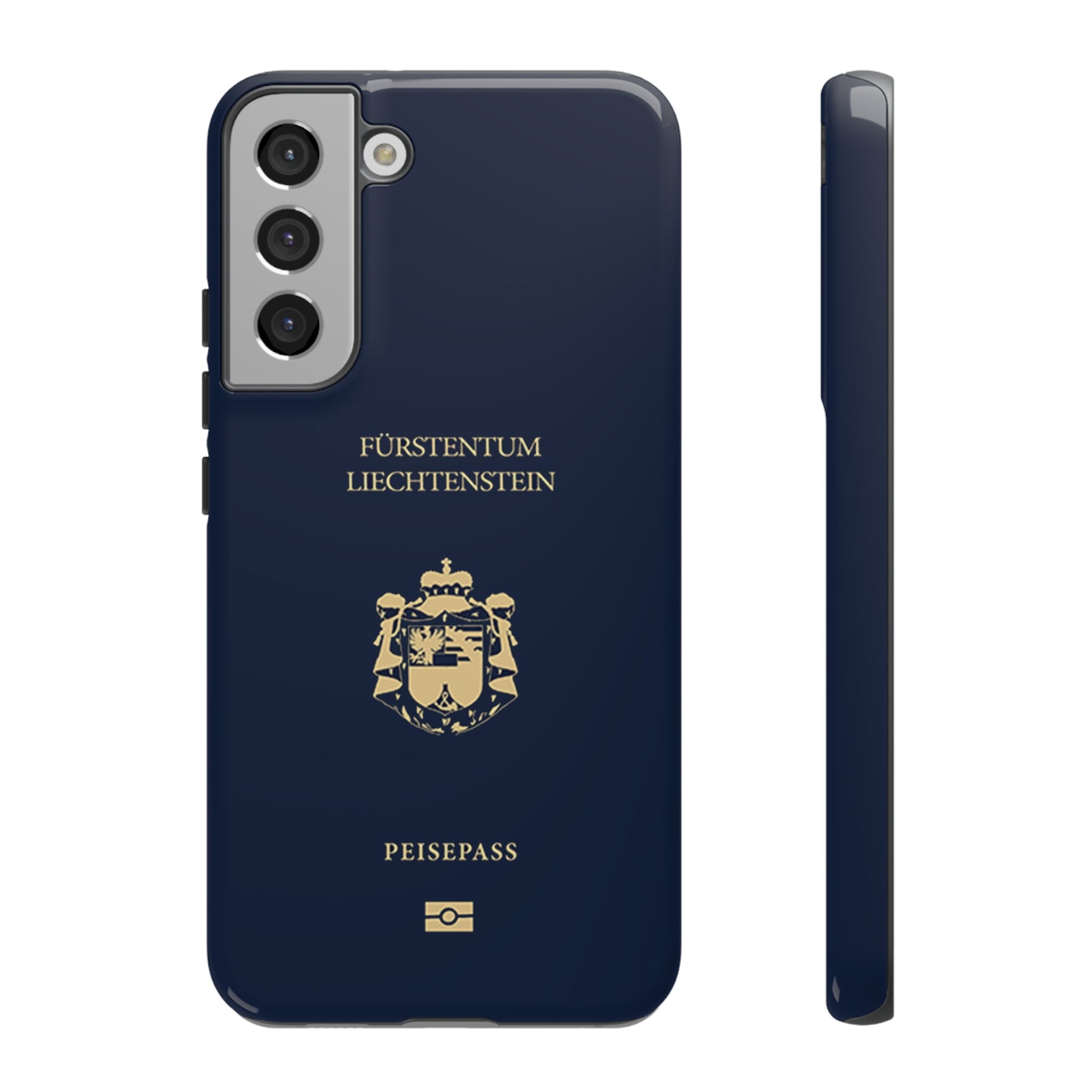 Phone Case-Liechtenstein Passort | Tough-Samsung Galaxy S22 Plus-Glossy-PhoneCaseBoss-Phone-Best-Phone-Cases