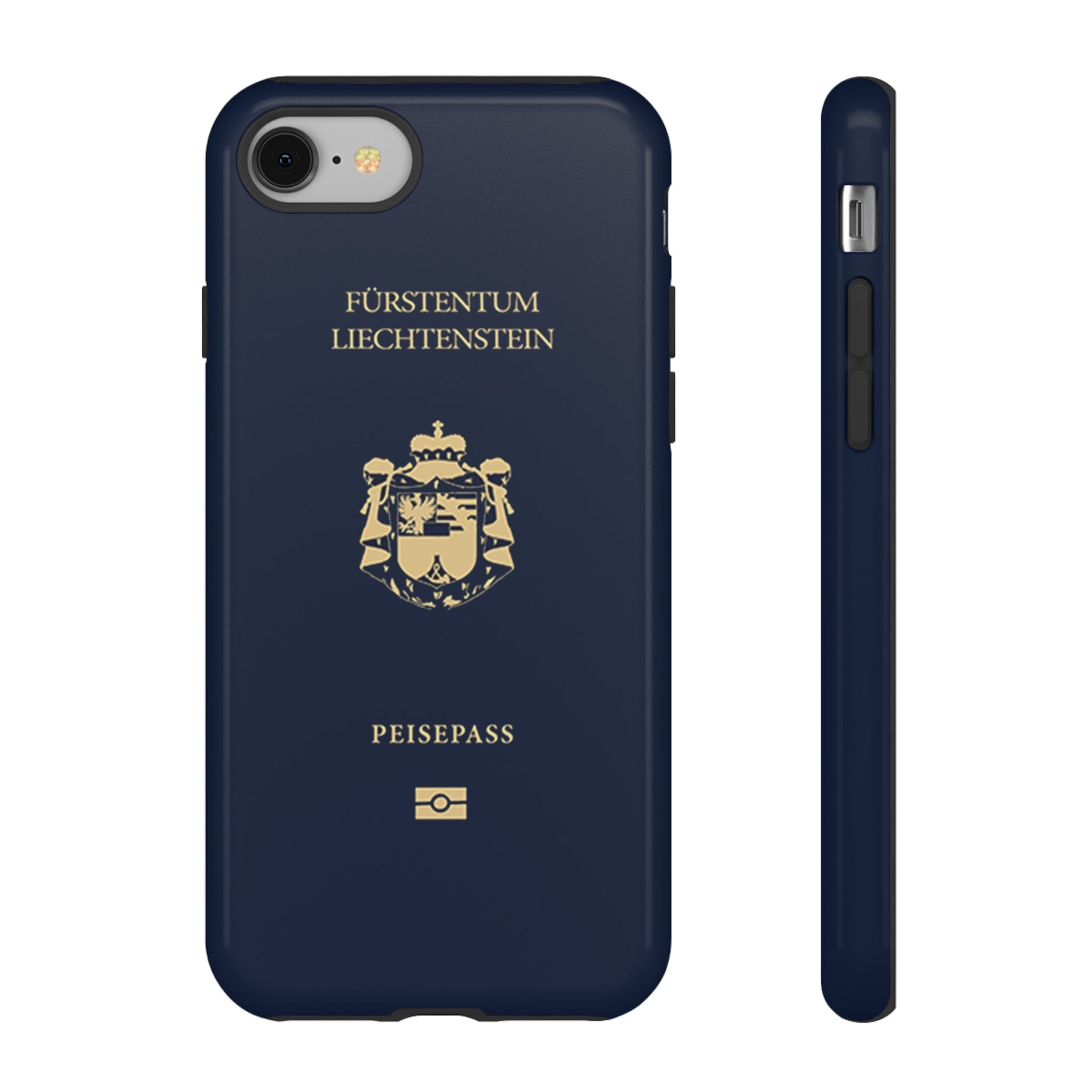Phone Case-Liechtenstein Passort | Tough-iPhone 8-Glossy-PhoneCaseBoss-Phone-Best-Phone-Cases