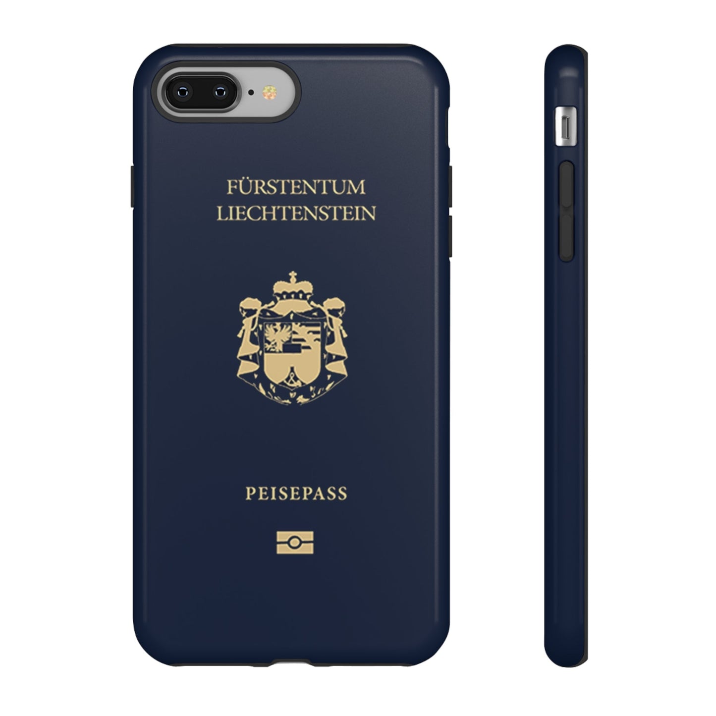 Phone Case-Liechtenstein Passort | Tough-iPhone 8 Plus-Glossy-PhoneCaseBoss-Phone-Best-Phone-Cases