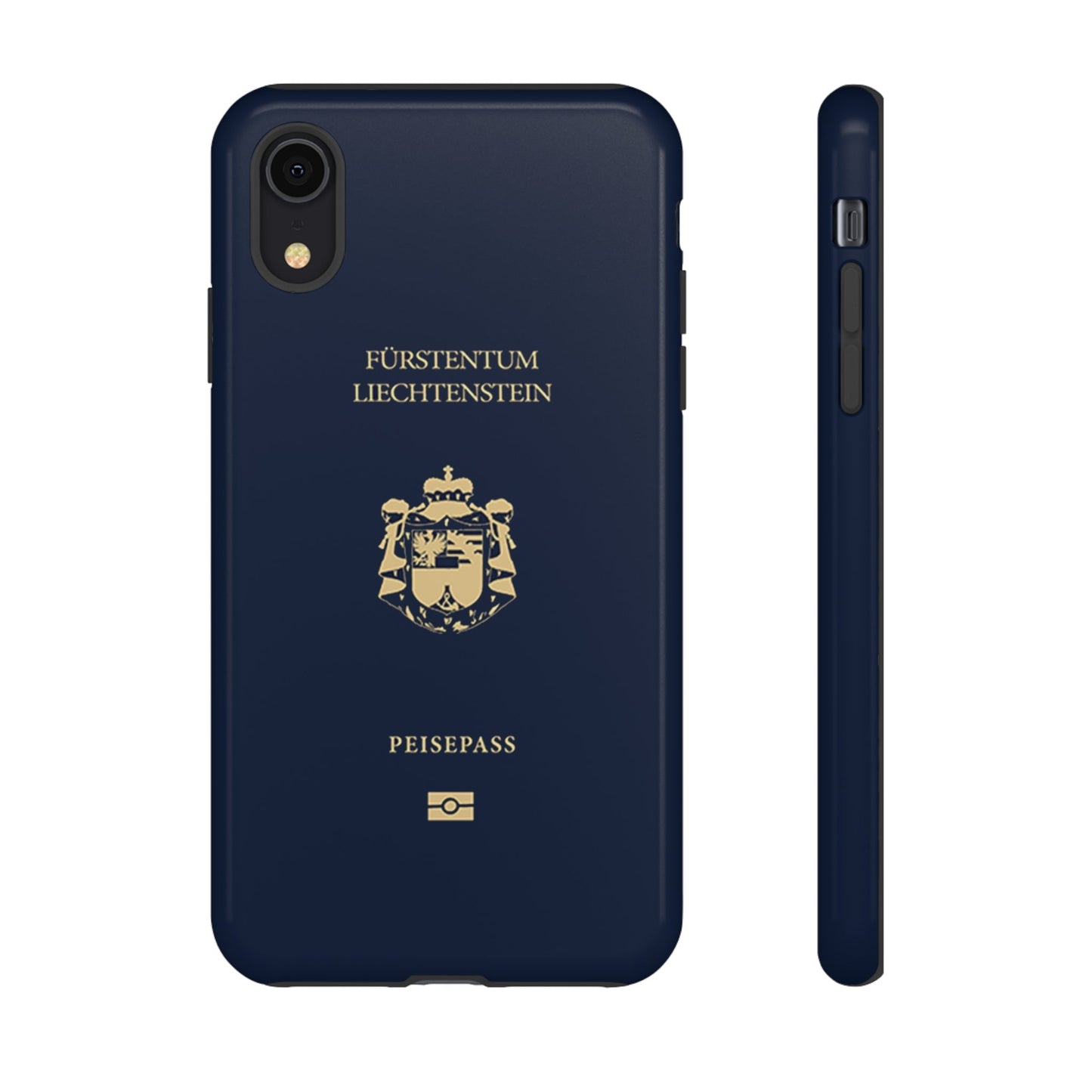 Phone Case-Liechtenstein Passort | Tough-iPhone XR-Glossy-PhoneCaseBoss-Phone-Best-Phone-Cases