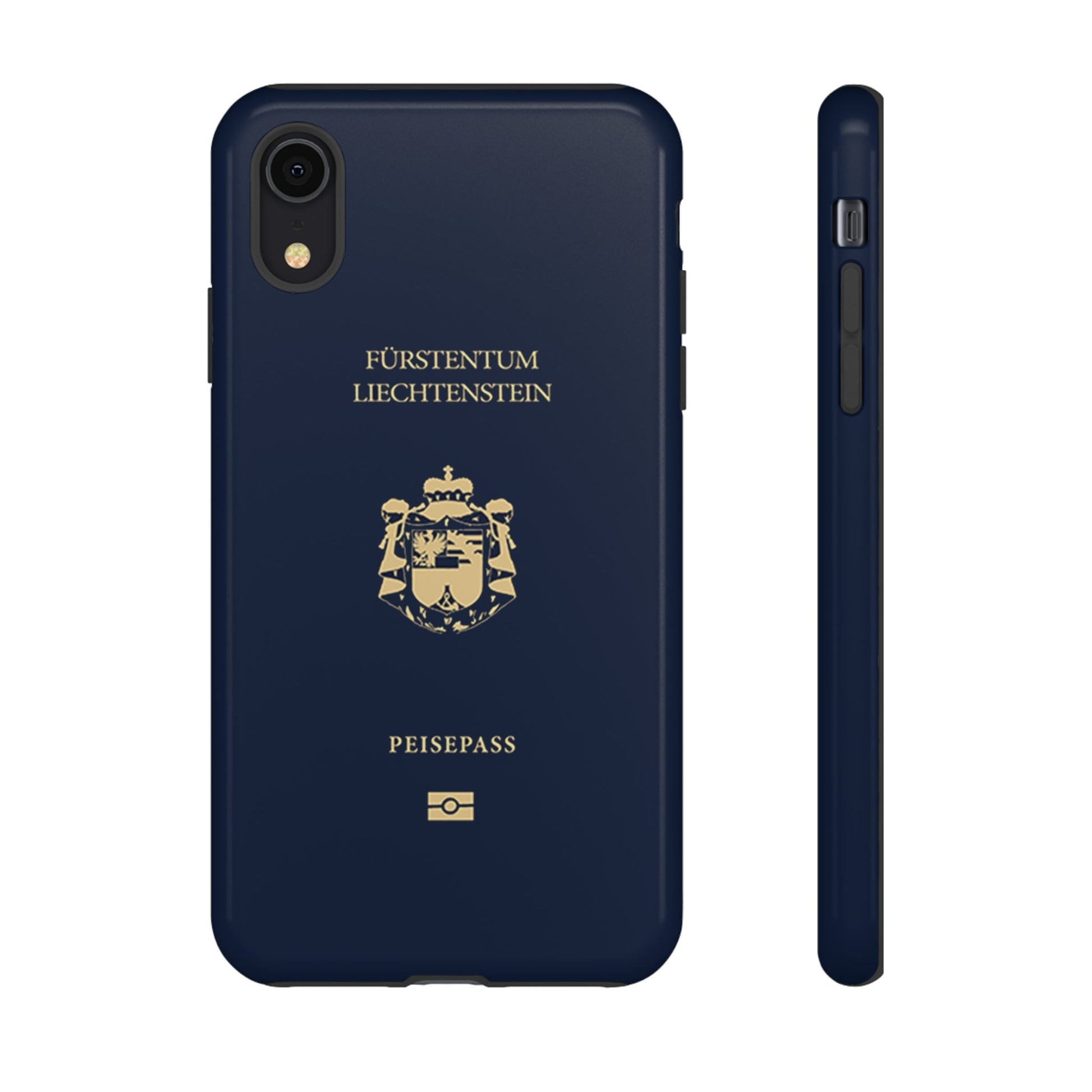 Phone Case-Liechtenstein Passort | Tough-iPhone XR-Glossy-PhoneCaseBoss-Phone-Best-Phone-Cases