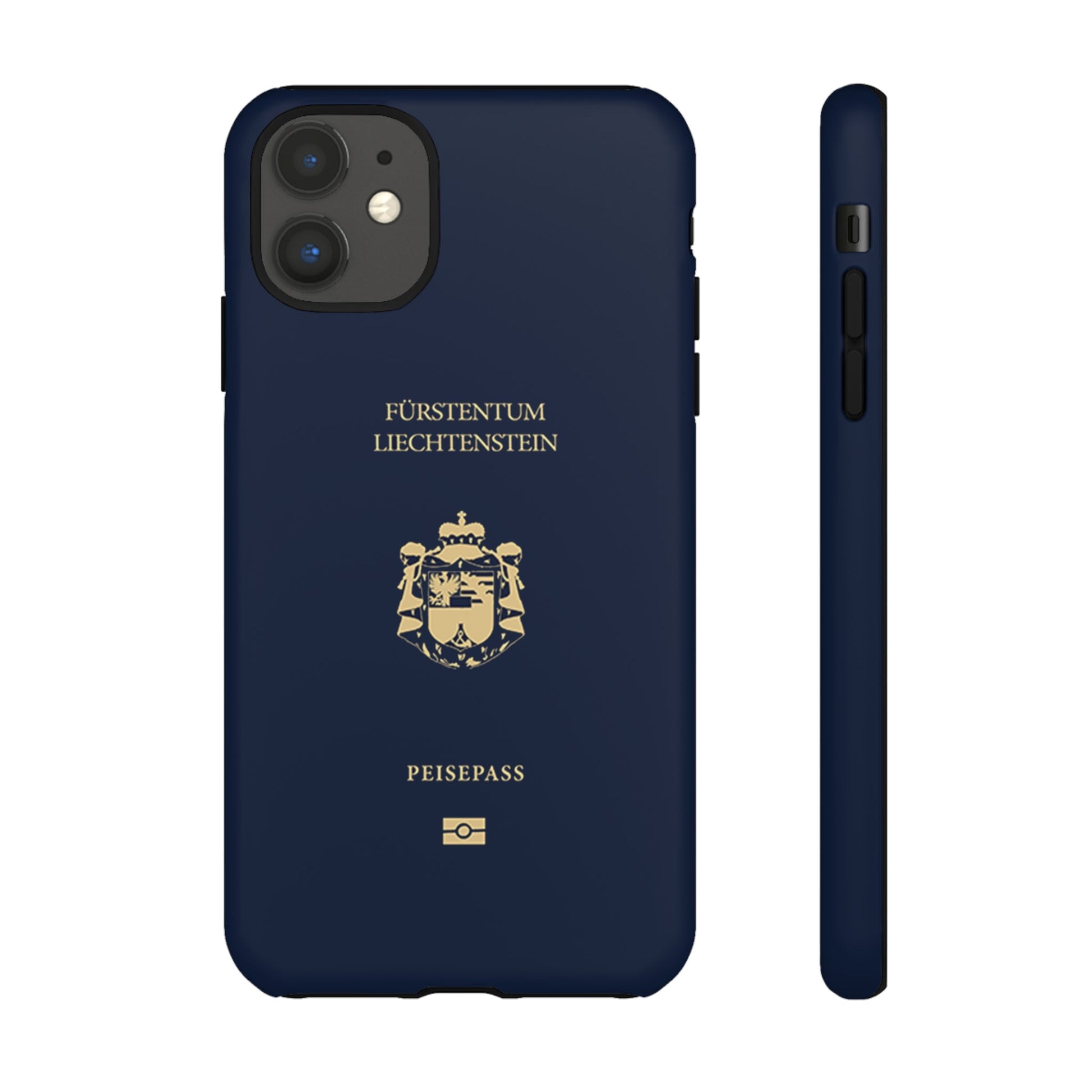 Phone Case-Liechtenstein Passort | Tough-iPhone 11-Matte-PhoneCaseBoss-Phone-Best-Phone-Cases
