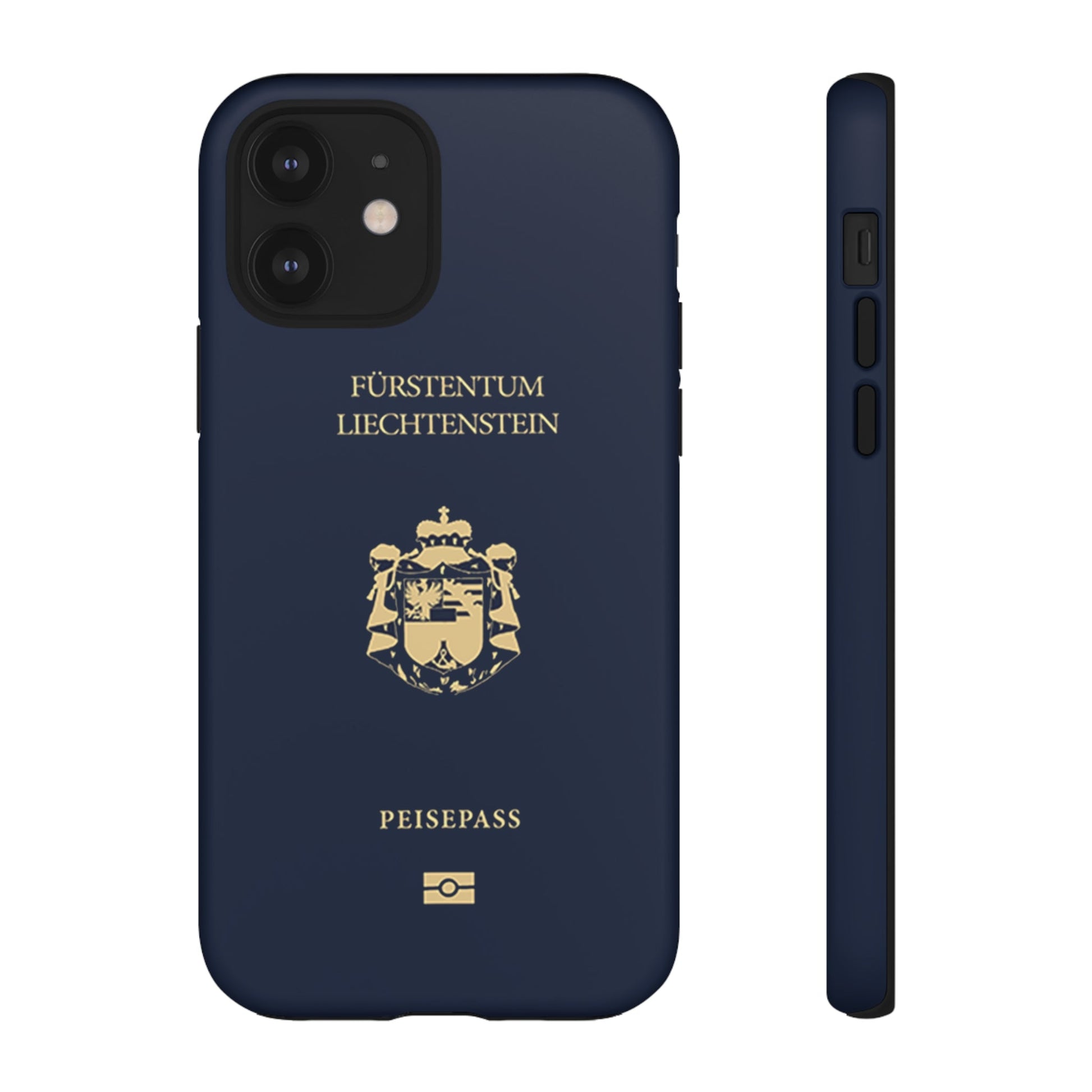 Phone Case-Liechtenstein Passort | Tough-iPhone 12-Matte-PhoneCaseBoss-Phone-Best-Phone-Cases