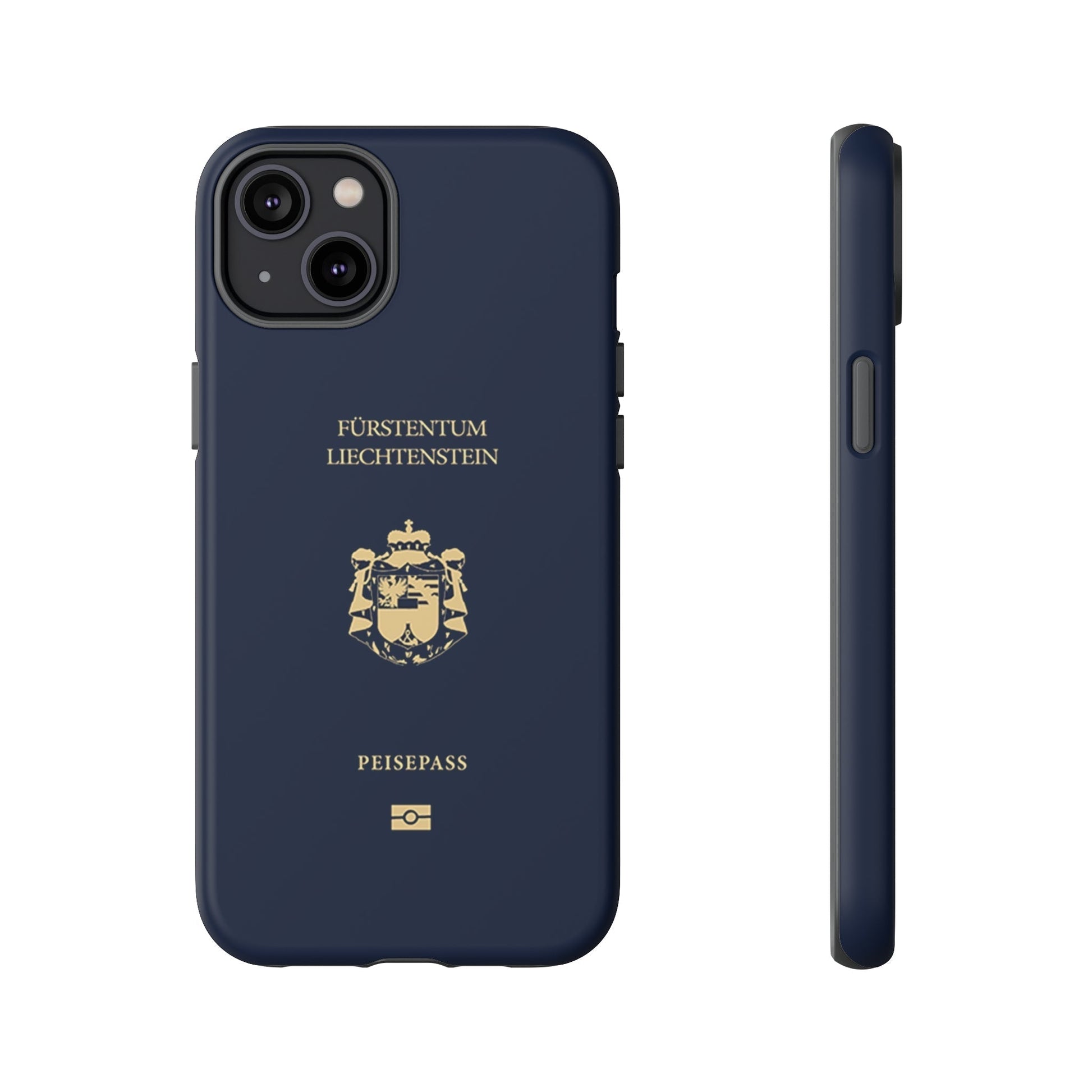 Phone Case-Liechtenstein Passort | Tough-iPhone 14 Plus-Matte-PhoneCaseBoss-Phone-Best-Phone-Cases