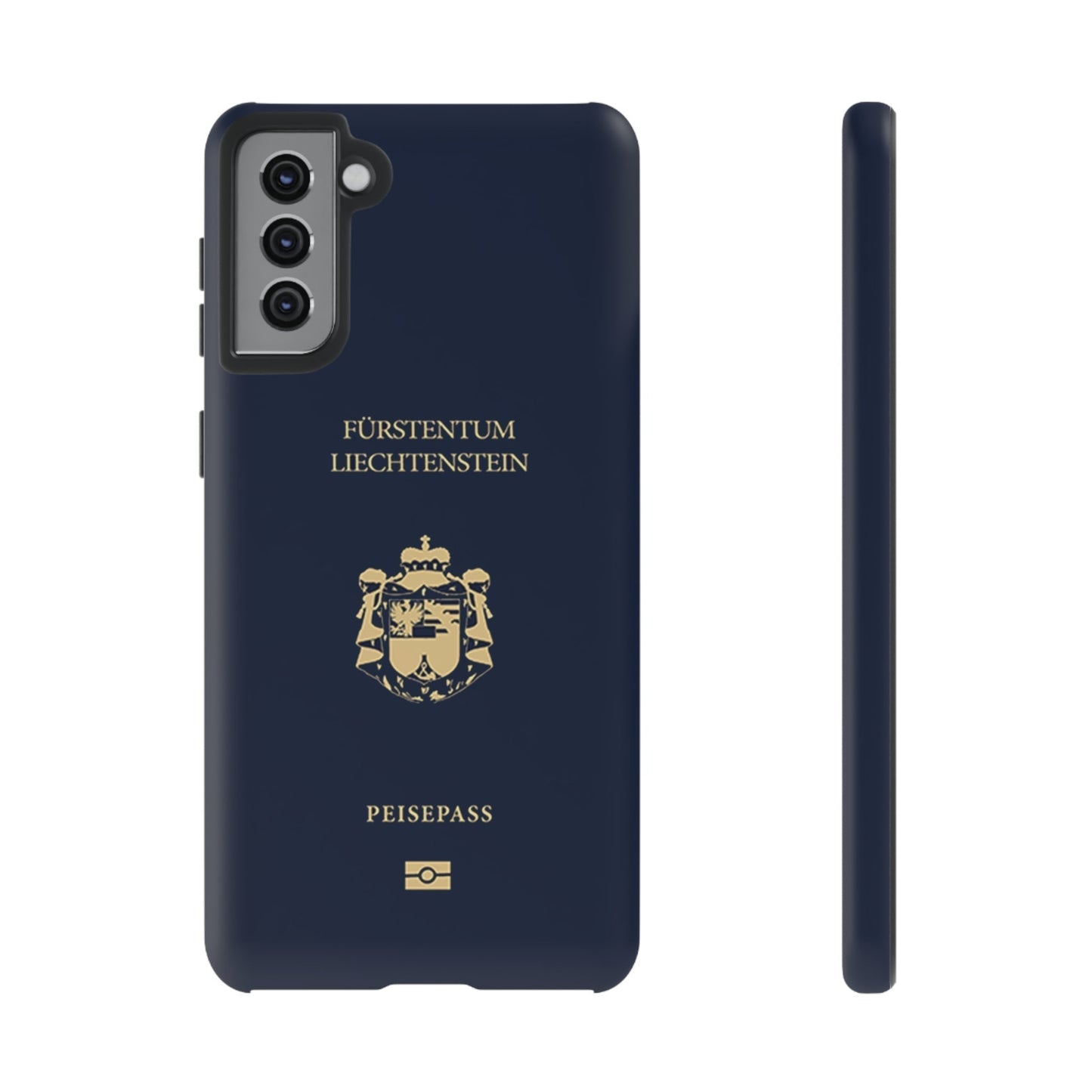 Phone Case-Liechtenstein Passort | Tough-Samsung Galaxy S21 Plus-Matte-PhoneCaseBoss-Phone-Best-Phone-Cases