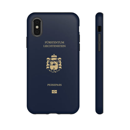 Phone Case-Liechtenstein Passort | Tough-iPhone XS-Matte-PhoneCaseBoss-Phone-Best-Phone-Cases