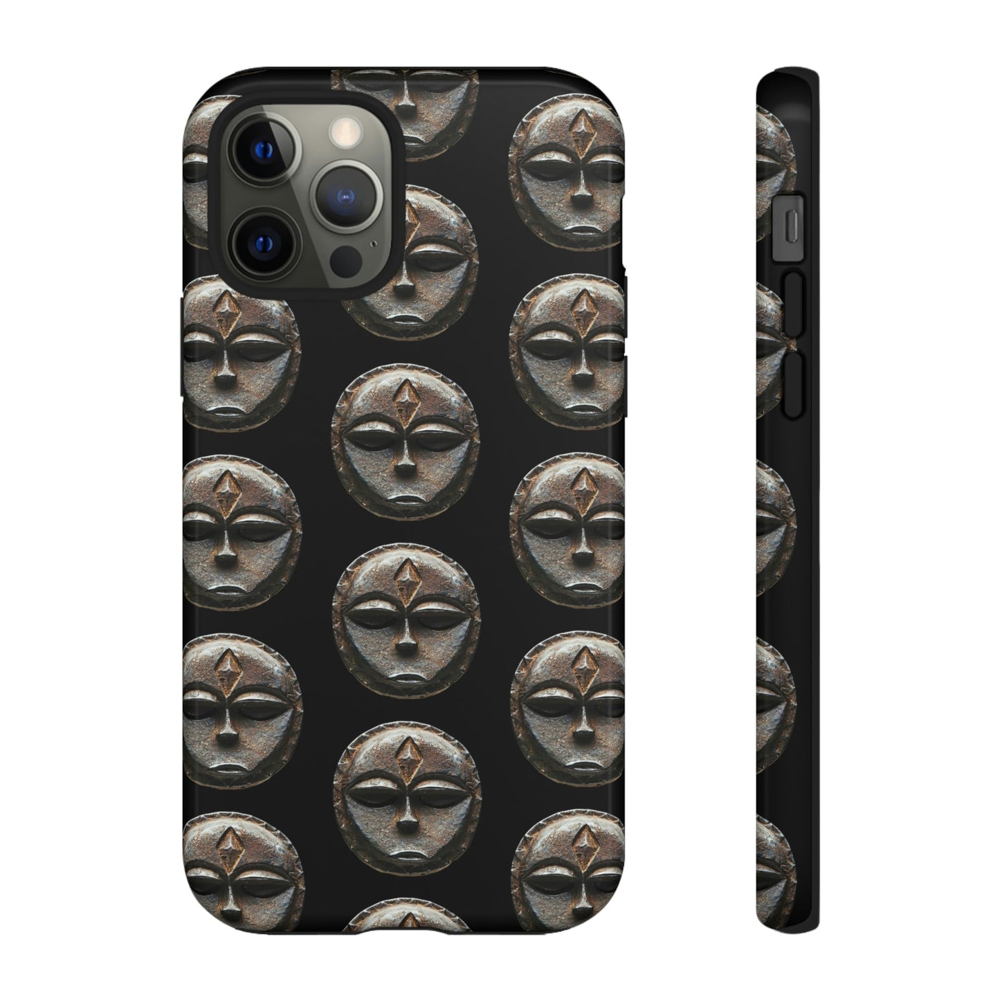 Phone Case-MASKS | Tough-iPhone 12 Pro-Glossy-PhoneCaseBoss-Phone-Best-Phone-Cases