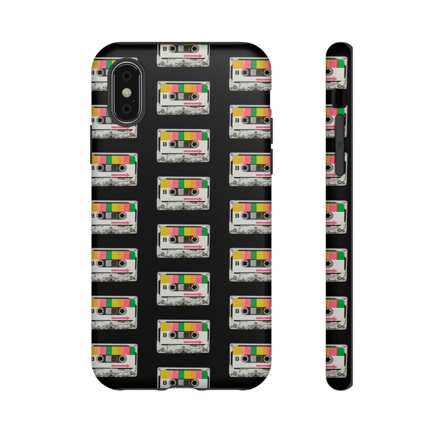 Phone Case-MIXTAPE | Tough-iPhone X-Matte-PhoneCaseBoss-Phone-Best-Phone-Cases