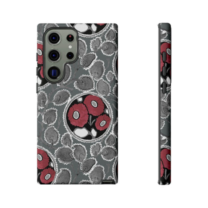 Phone Case-MOODY FLOWER | Tough-Samsung Galaxy S23 Ultra-Glossy-PhoneCaseBoss-Phone-Best-Phone-Cases