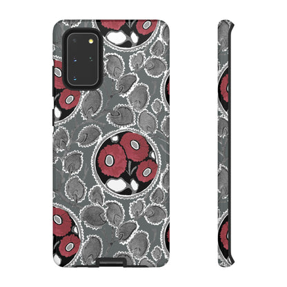 Phone Case-MOODY FLOWER | Tough-Samsung Galaxy S20+-Glossy-PhoneCaseBoss-Phone-Best-Phone-Cases