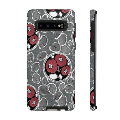 Phone Case-MOODY FLOWER | Tough-Samsung Galaxy S10-Matte-PhoneCaseBoss-Phone-Best-Phone-Cases