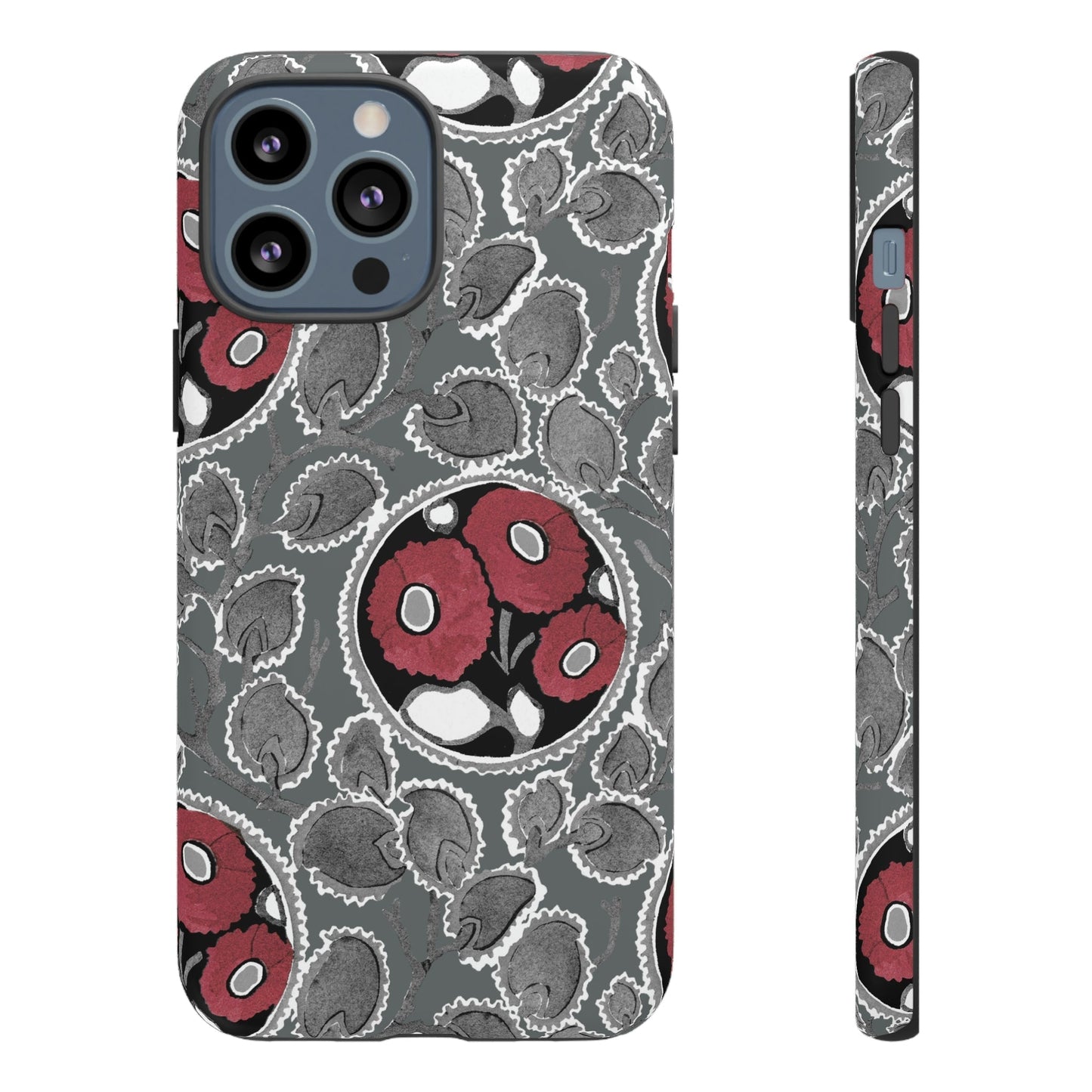 Phone Case-MOODY FLOWER | Tough-iPhone 13 Pro Max-Matte-PhoneCaseBoss-Phone-Best-Phone-Cases