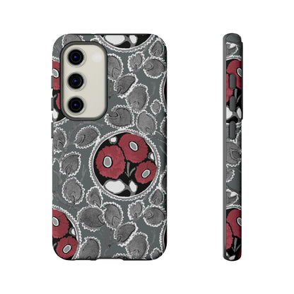 Phone Case-MOODY FLOWER | Tough-Samsung Galaxy S23-Matte-PhoneCaseBoss-Phone-Best-Phone-Cases