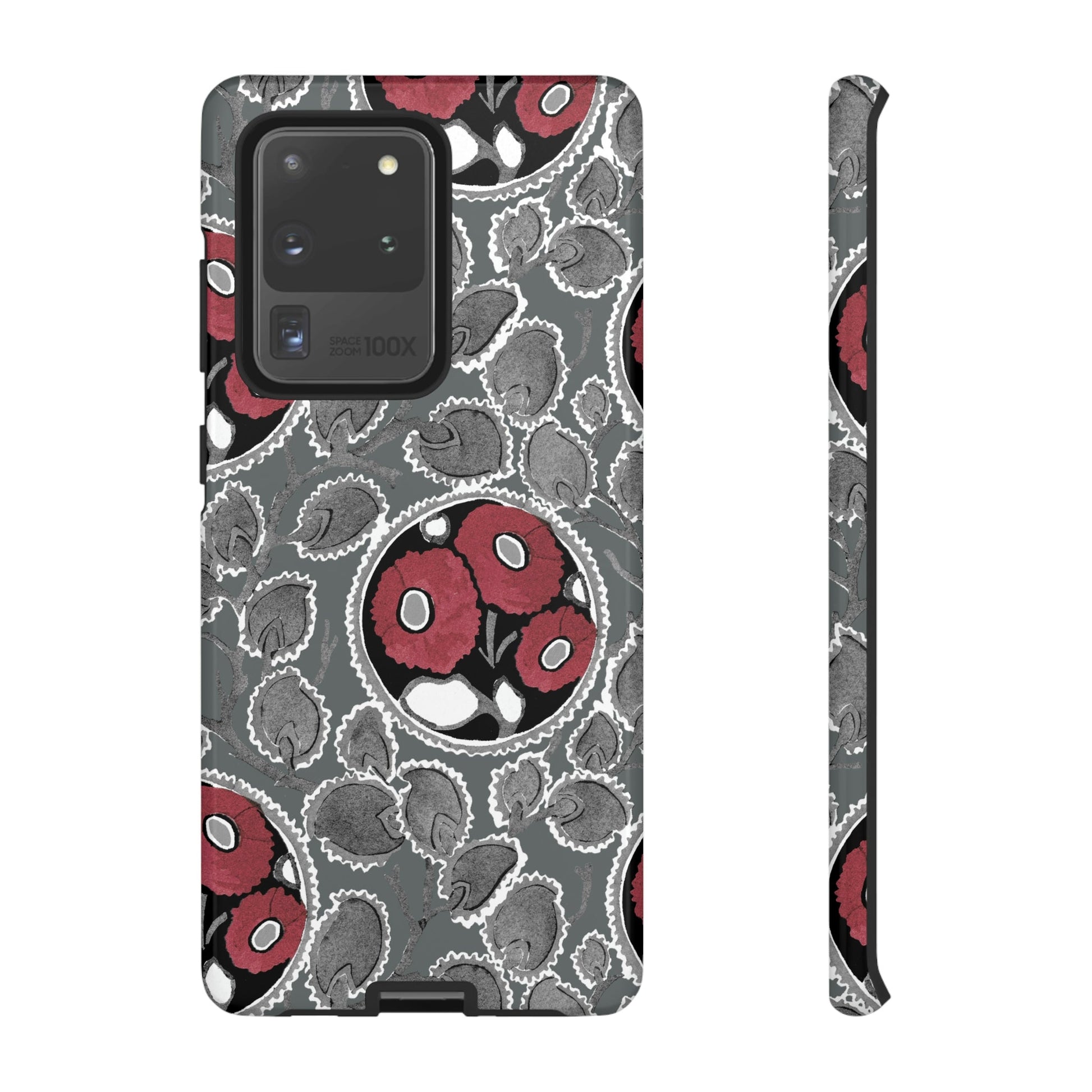 Phone Case-MOODY FLOWER | Tough-Samsung Galaxy S20 Ultra-Glossy-PhoneCaseBoss-Phone-Best-Phone-Cases