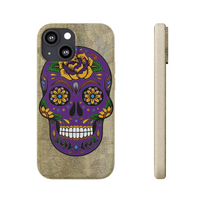 Biodegradeable iPhone Case Earth Friendly Android Phone Case-MUERTOS | Biocase-iPhone 13 Mini with gift packaging-PhoneCaseBoss-Phone-Best-Phone-Cases