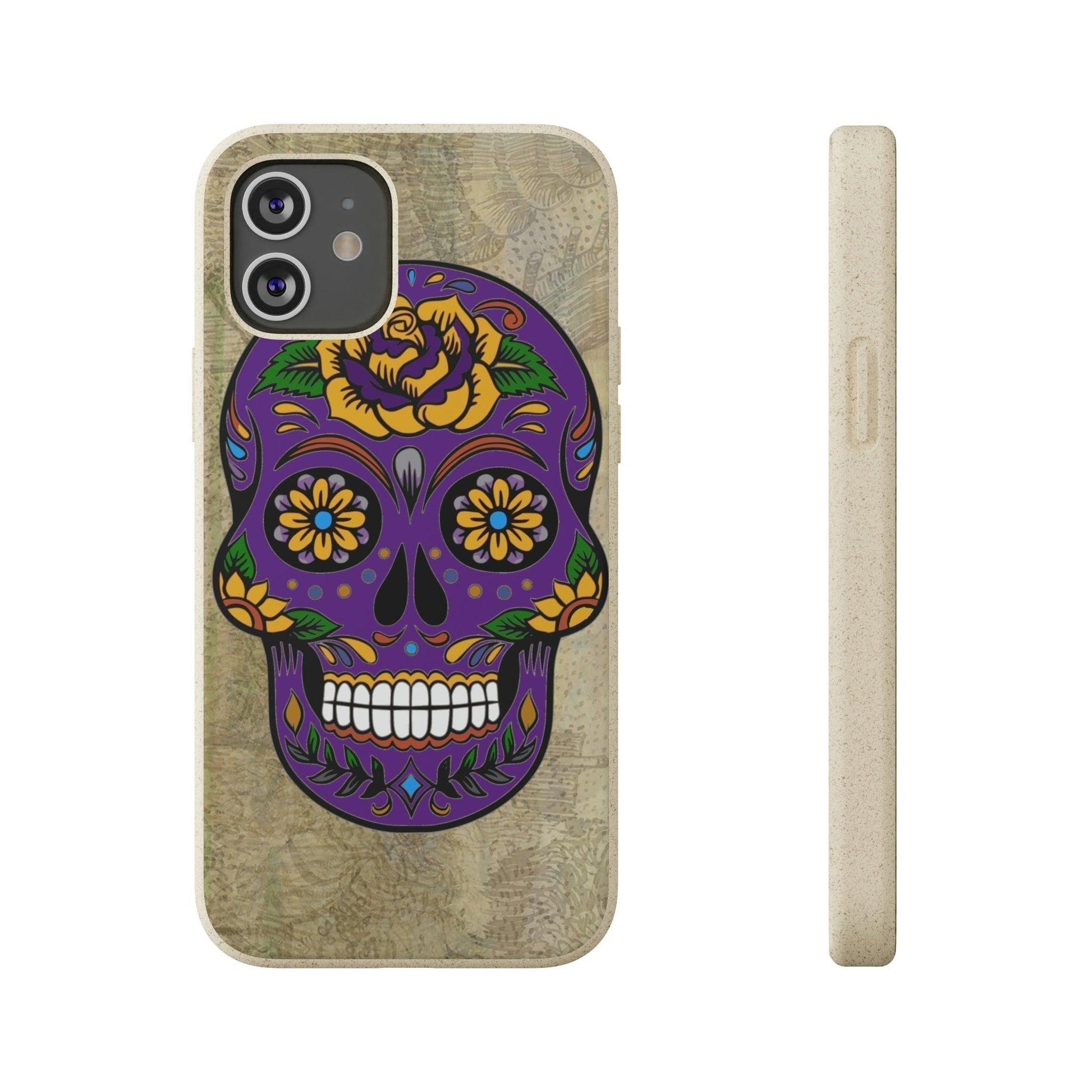 Biodegradeable iPhone Case Earth Friendly Android Phone Case-MUERTOS | Biocase-iPhone 12 with gift packaging-PhoneCaseBoss-Phone-Best-Phone-Cases