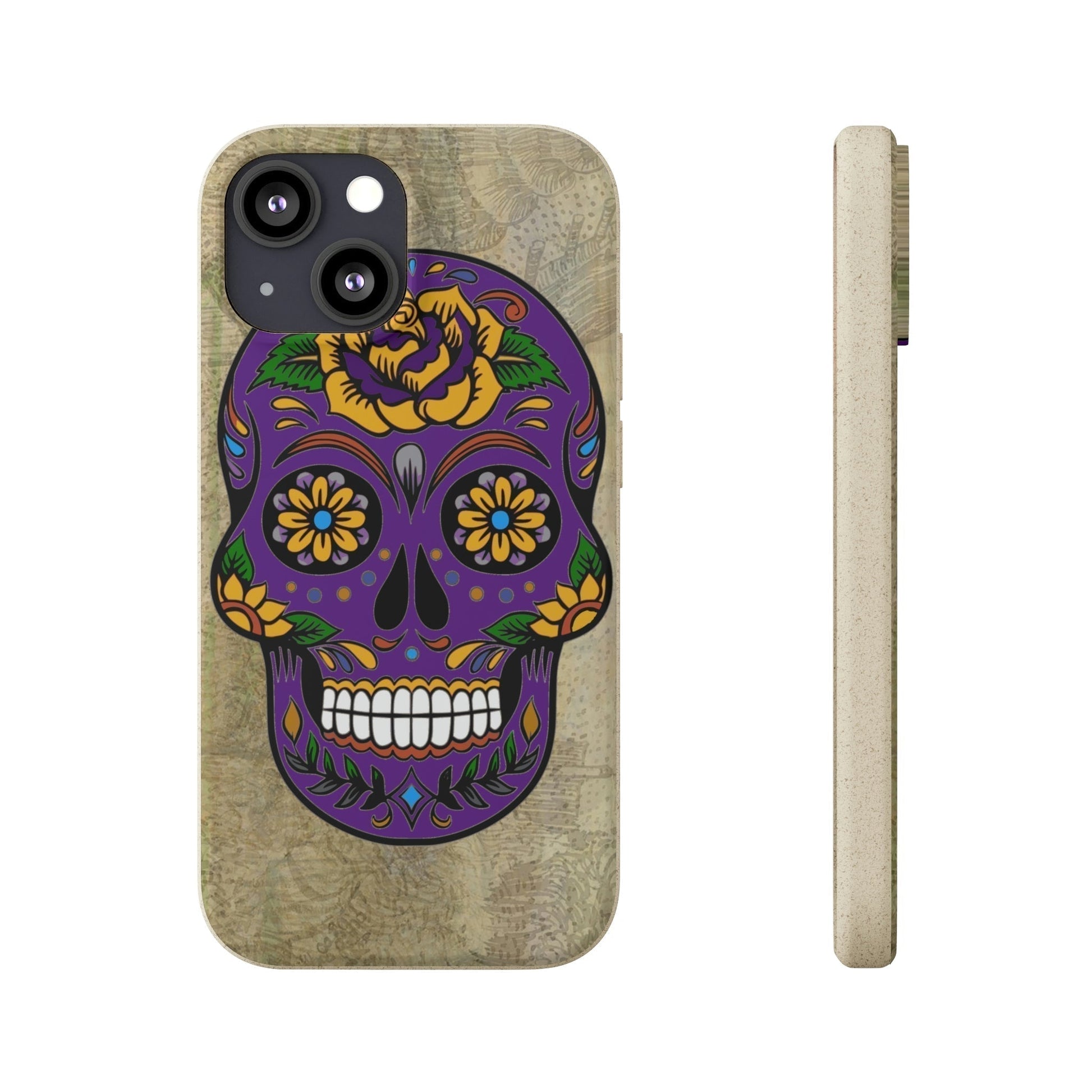 Biodegradeable iPhone Case Earth Friendly Android Phone Case-MUERTOS | Biocase-iPhone 13 Mini-PhoneCaseBoss-Phone-Best-Phone-Cases