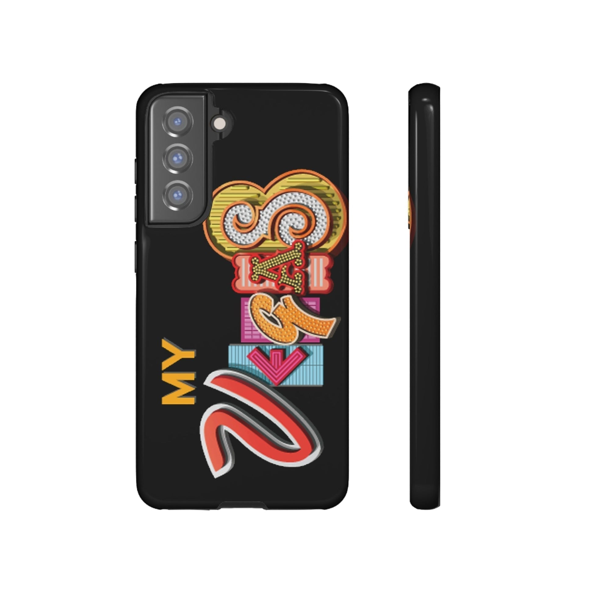 Phone Case-MYVEGAS | Tough-Samsung Galaxy S21 FE-Glossy-PhoneCaseBoss-Phone-Best-Phone-Cases