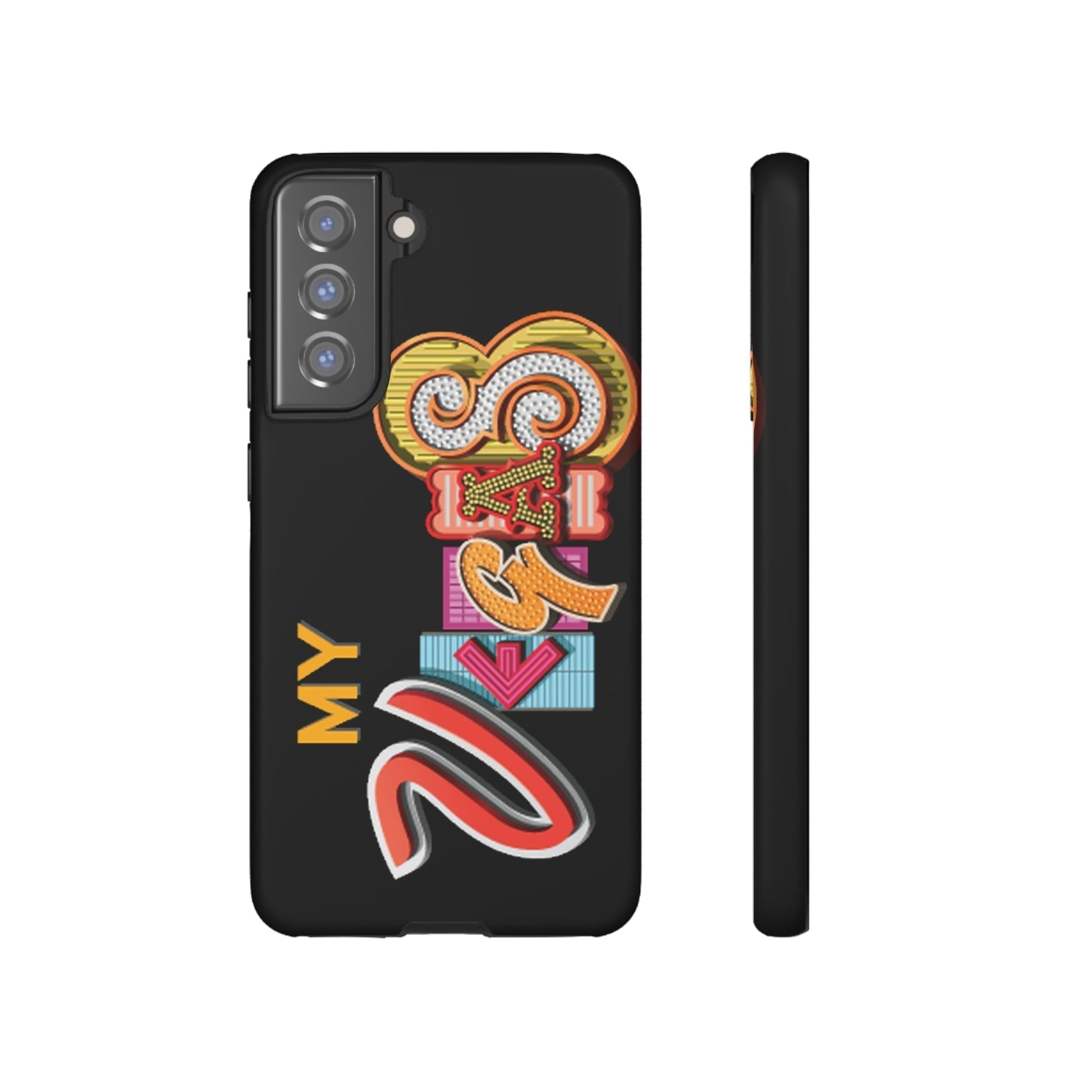 Phone Case-MYVEGAS | Tough-Samsung Galaxy S21 FE-Matte-PhoneCaseBoss-Phone-Best-Phone-Cases