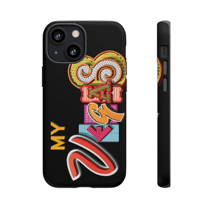 Phone Case-MYVEGAS | Tough-iPhone 13 Mini-Matte-PhoneCaseBoss-Phone-Best-Phone-Cases