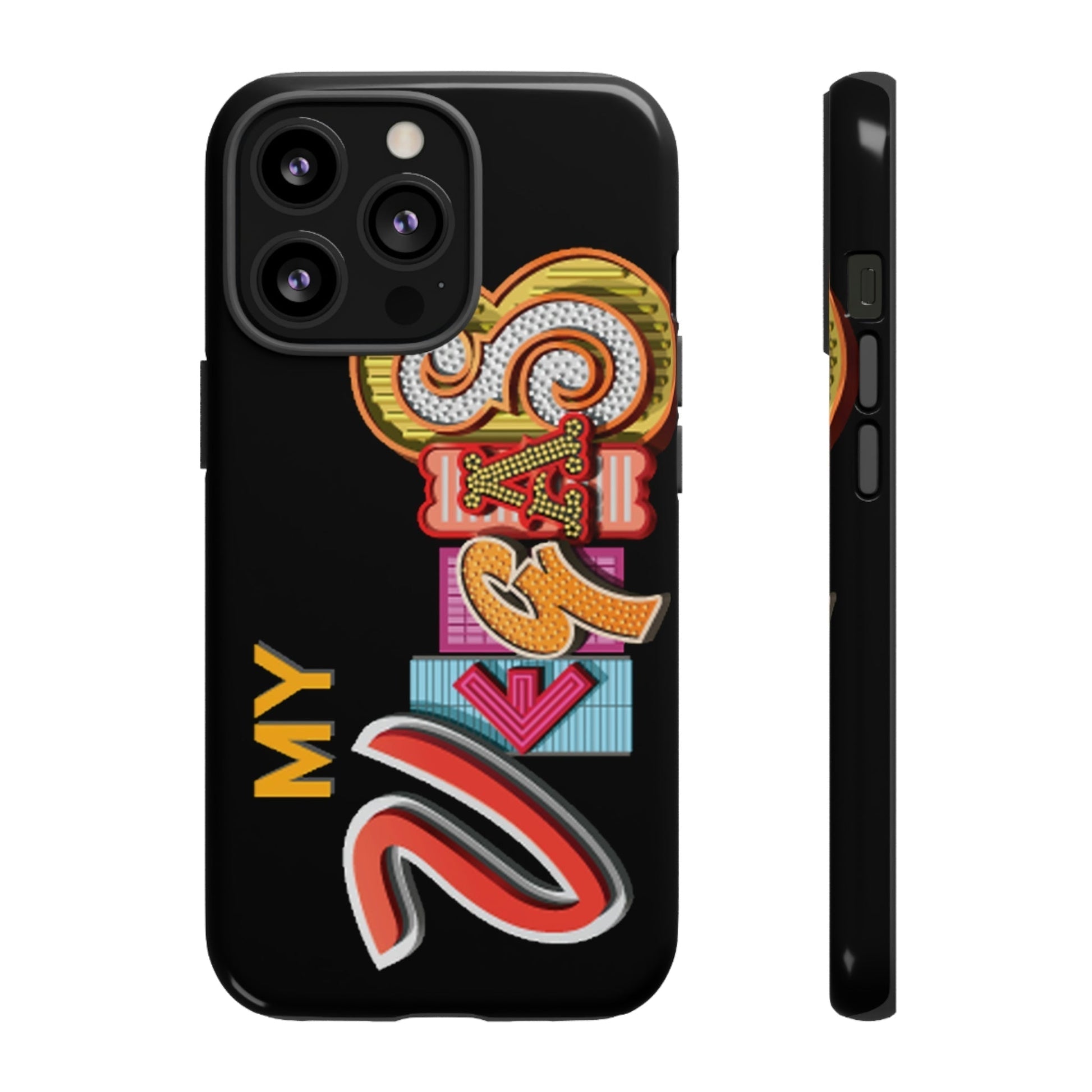 Phone Case-MYVEGAS | Tough-iPhone 13 Pro-Glossy-PhoneCaseBoss-Phone-Best-Phone-Cases