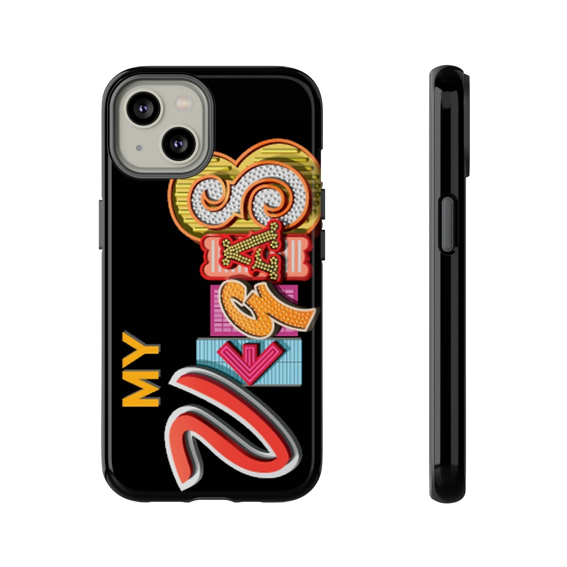 Phone Case-MYVEGAS | Tough-iPhone 14-Glossy-PhoneCaseBoss-Phone-Best-Phone-Cases