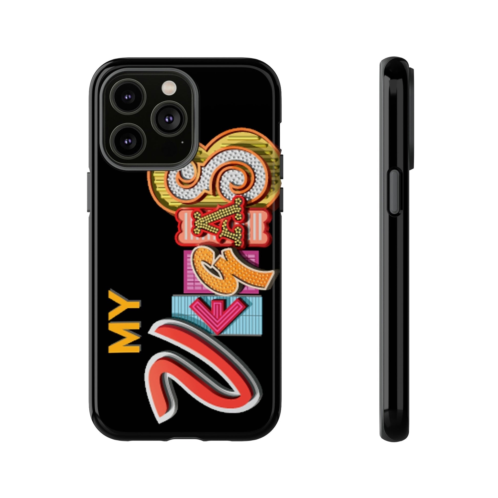 Phone Case-MYVEGAS | Tough-iPhone 14 Pro Max-Glossy-PhoneCaseBoss-Phone-Best-Phone-Cases