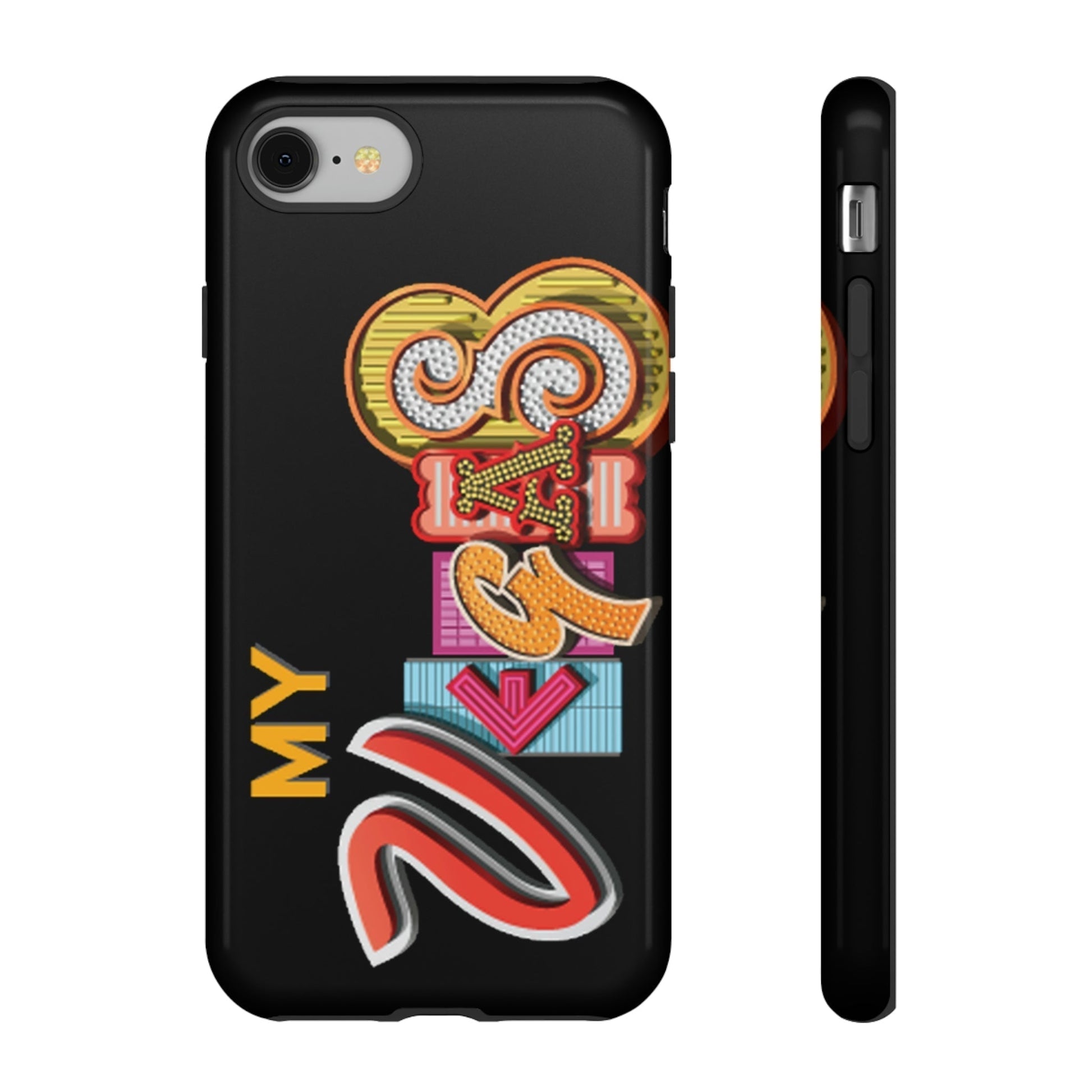 Phone Case-MYVEGAS | Tough-iPhone 8-Glossy-PhoneCaseBoss-Phone-Best-Phone-Cases