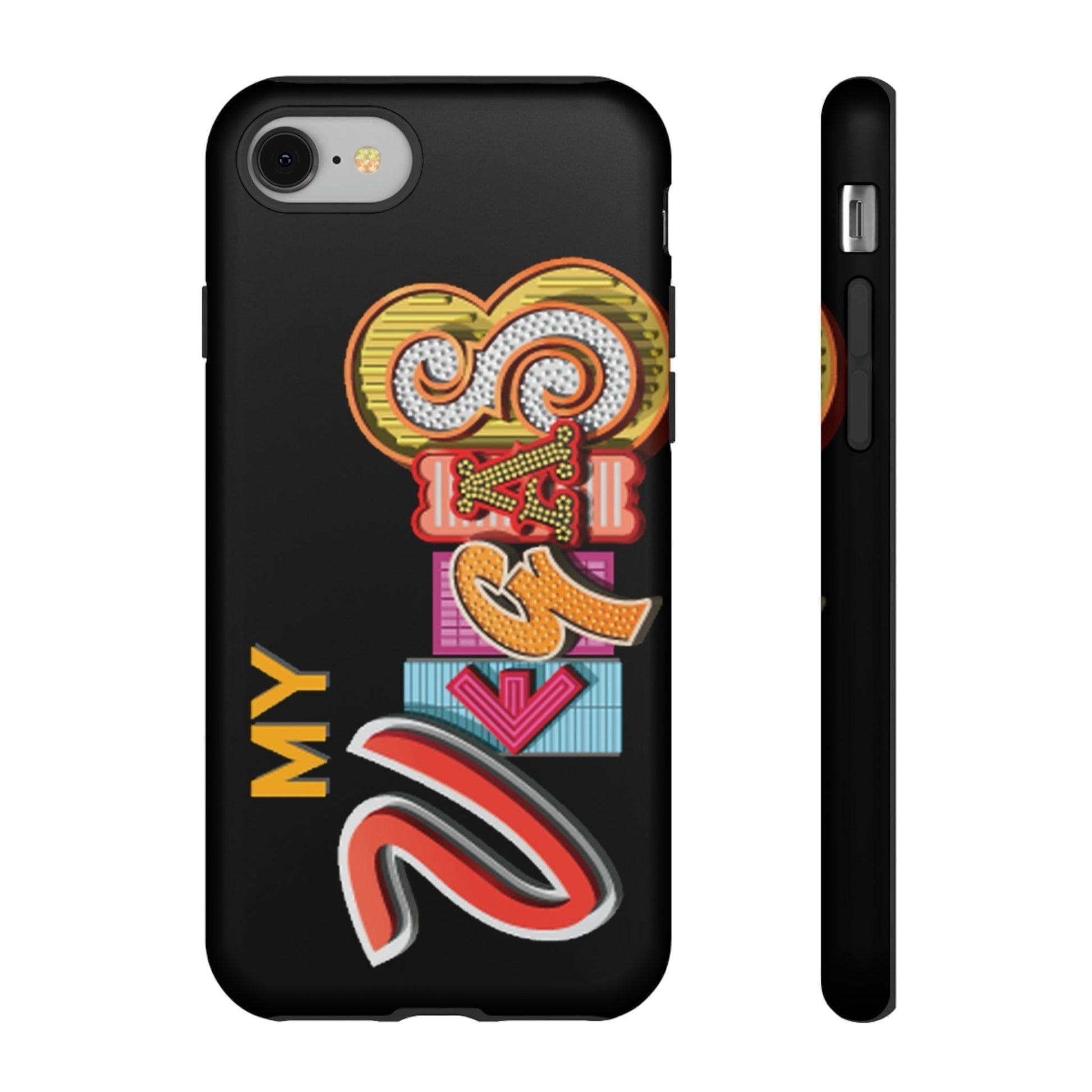 Phone Case-MYVEGAS | Tough-iPhone 8-Matte-PhoneCaseBoss-Phone-Best-Phone-Cases