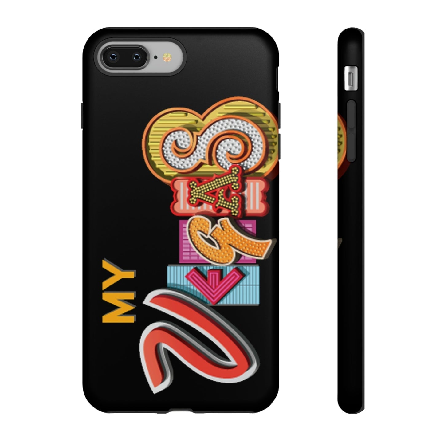 Phone Case-MYVEGAS | Tough-iPhone 8 Plus-Matte-PhoneCaseBoss-Phone-Best-Phone-Cases