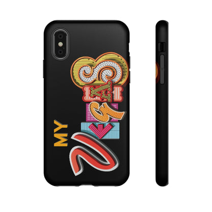 Phone Case-MYVEGAS | Tough-iPhone X-Matte-PhoneCaseBoss-Phone-Best-Phone-Cases