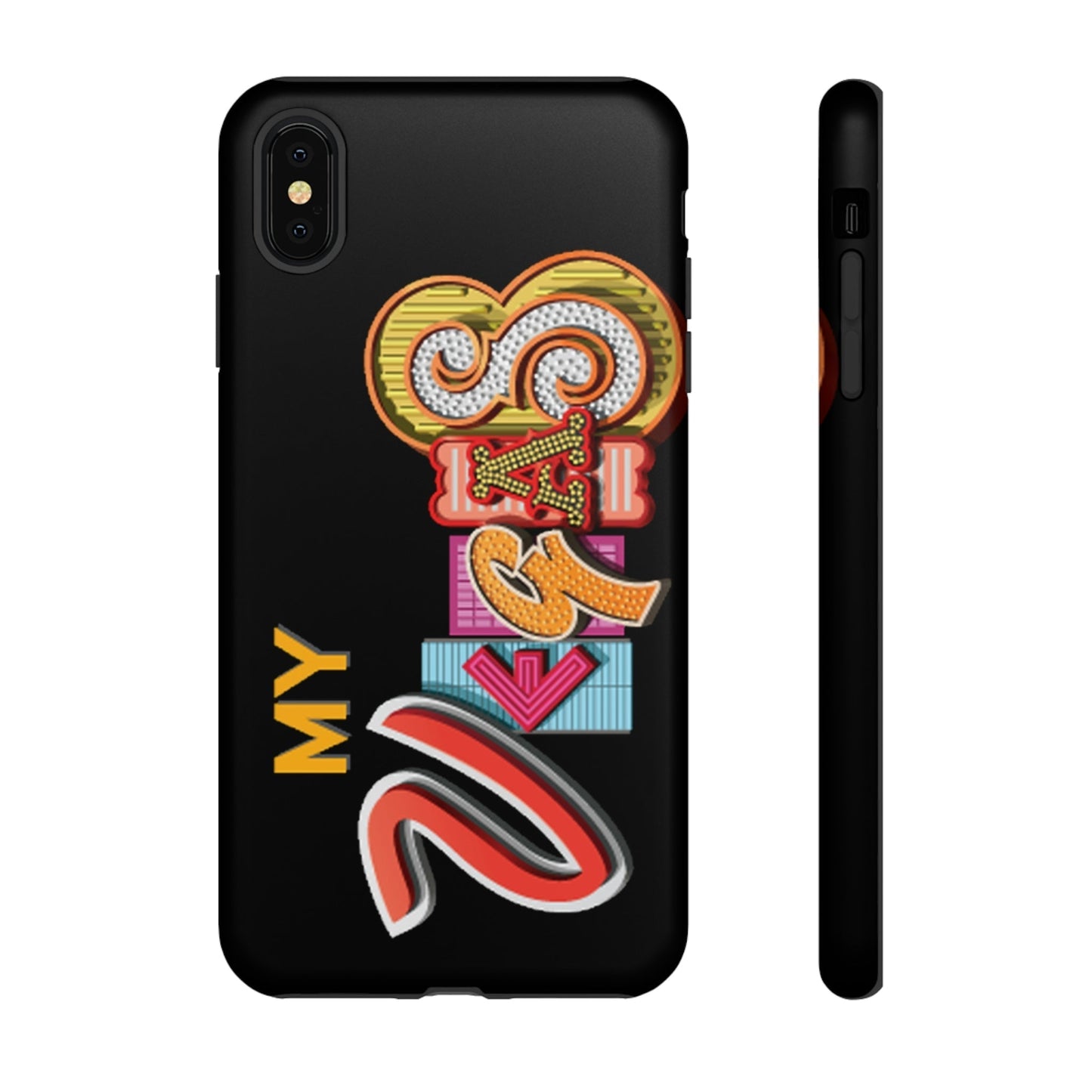 Phone Case-MYVEGAS | Tough-iPhone XS MAX-Matte-PhoneCaseBoss-Phone-Best-Phone-Cases