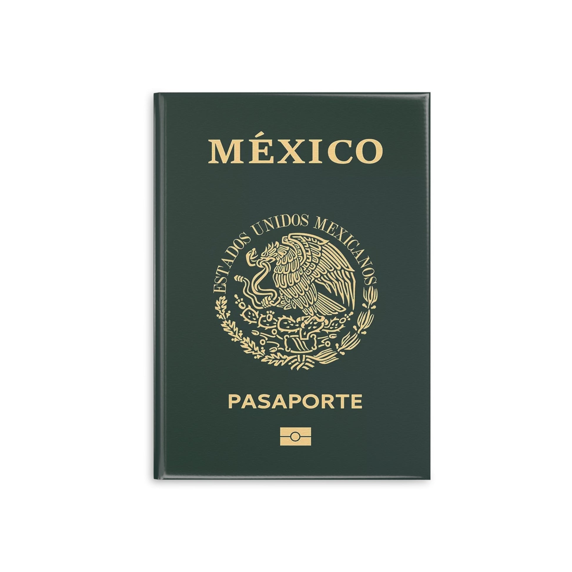 Mexican Passport Hardcover Notebook with Puffy Covers-Paper products-Printify-Glossy, Hardcover, Home & Living, Journals, Journals & Notebooks, More, Notebooks, Paper, Spiral, The Whole Nother | ,,,7219354992733-Mexican-Passport-Hardcover-Notebook-with-Puffy-Covers-Paper-products-Glossy-Hardcover-Home-Living-Journals-Journals-Notebooks-More-Notebooks-Paper-Spiral-The-Whole-Nother-Best-Online, PhoneCaseBoss | Image-position:1-SKU:[sku}, Barcode: