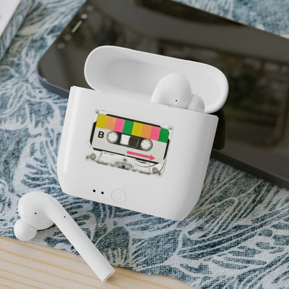 "Mixtape" Wireless Earbuds-Accessories-Best Phone Case Brands-Accessories, Ear Buds, Earbuds, iPhone, More, Phone accessory, Sublimation, Tech Accessories | White,One size,,7098551042141-Mixtape-Wireless-Earbuds-Accessories-Accessories-Ear-Buds-Earbuds-iPhone-More-Phone-accessory-Sublimation-Tech-Accessories-White-One-size-Best-Online-Gift-Shop-5, PhoneCaseBoss | Image-position:5-SKU:[sku}, Barcode: