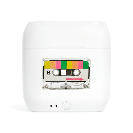 "Mixtape" Wireless Earbuds-Accessories-Best Phone Case Brands-Accessories, Ear Buds, Earbuds, iPhone, More, Phone accessory, Sublimation, Tech Accessories | White,One size,,7098551042141-Mixtape-Wireless-Earbuds-Accessories-Accessories-Ear-Buds-Earbuds-iPhone-More-Phone-accessory-Sublimation-Tech-Accessories-White-One-size-Best-Online-Gift-Shop, PhoneCaseBoss | Image-position:1-SKU:[sku}, Barcode: