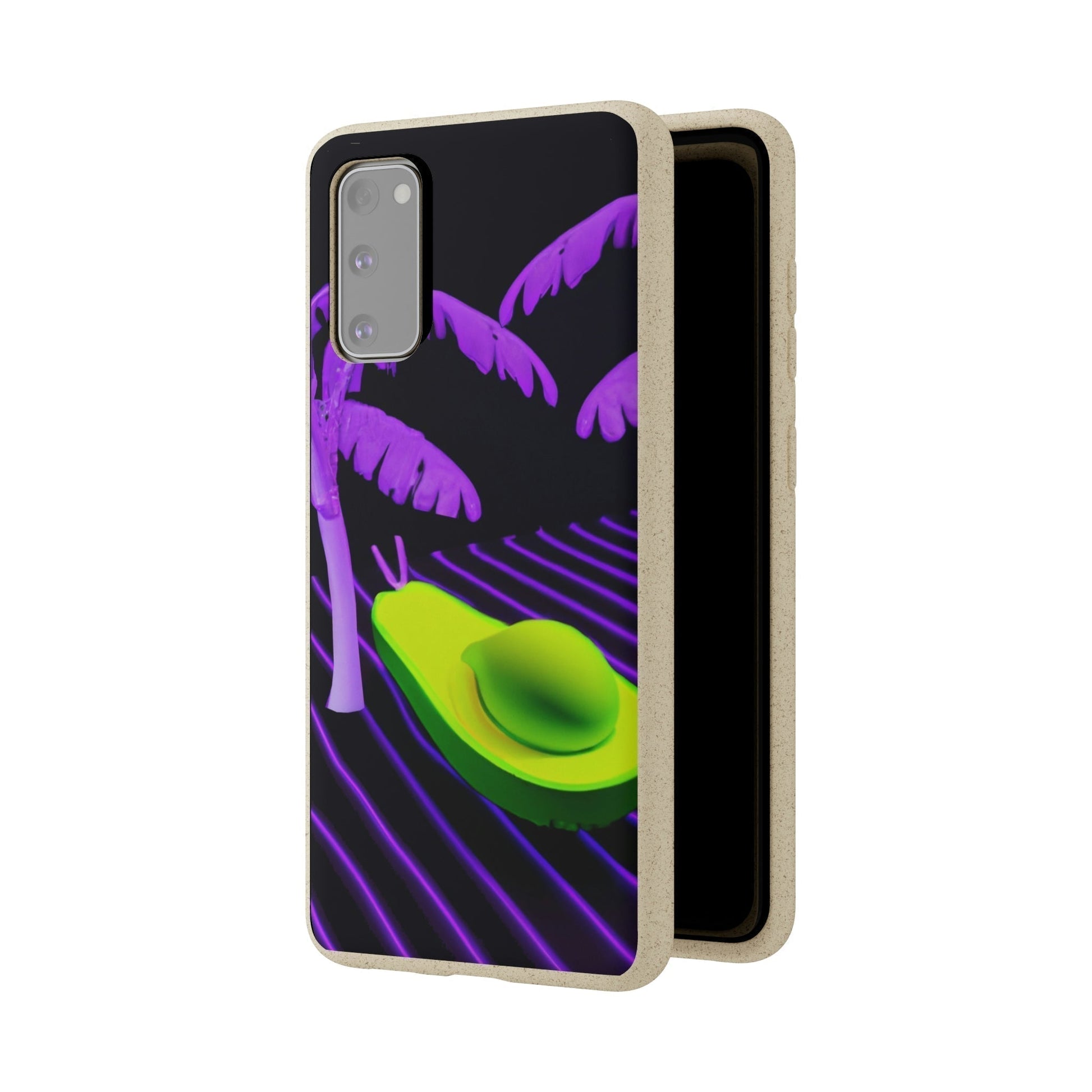 Biodegradeable iPhone Case Earth Friendly Android Phone Case-NEON AVOCADO | Biocase-PhoneCaseBoss-Phone-Best-Phone-Cases