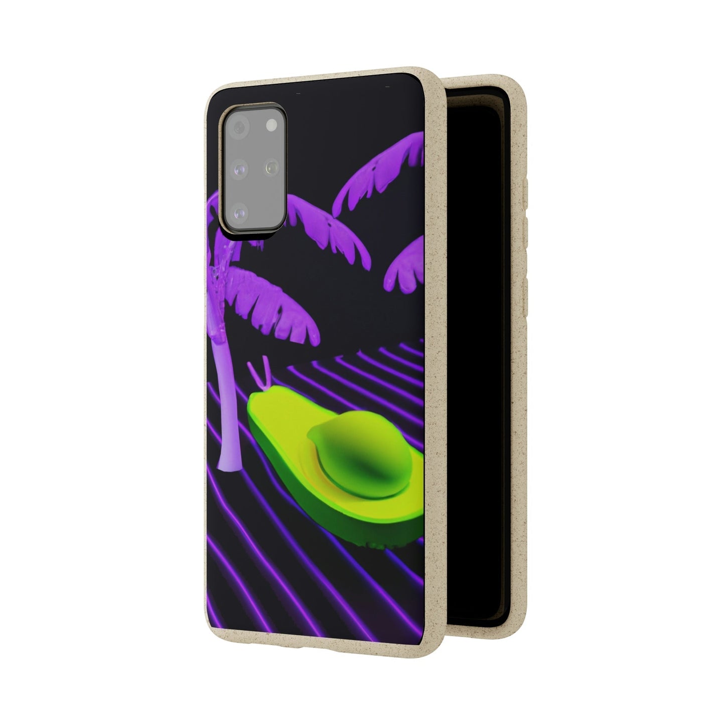 Biodegradeable iPhone Case Earth Friendly Android Phone Case-NEON AVOCADO | Biocase-PhoneCaseBoss-Phone-Best-Phone-Cases