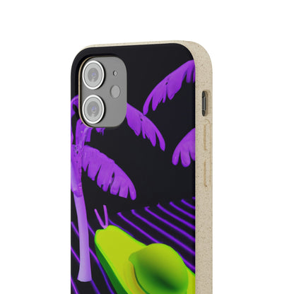 Biodegradeable iPhone Case Earth Friendly Android Phone Case-NEON AVOCADO | Biocase-PhoneCaseBoss-Phone-Best-Phone-Cases