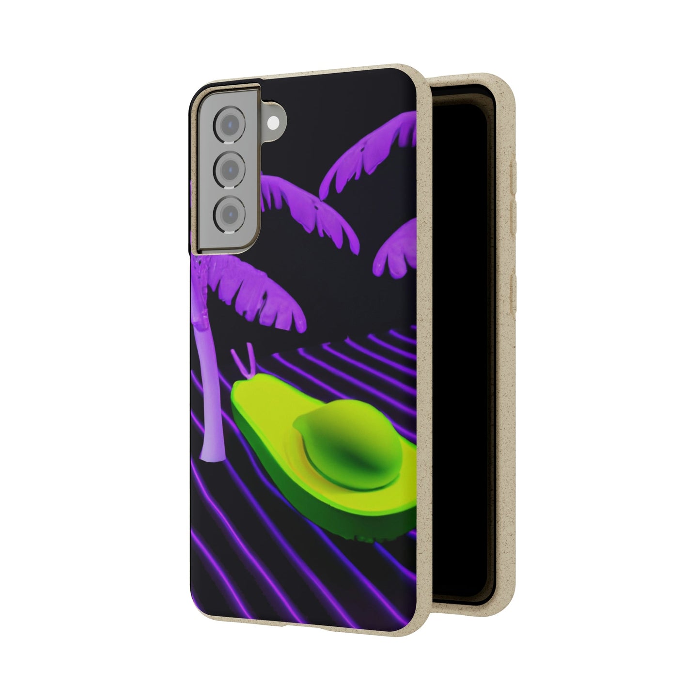 Biodegradeable iPhone Case Earth Friendly Android Phone Case-NEON AVOCADO | Biocase-PhoneCaseBoss-Phone-Best-Phone-Cases