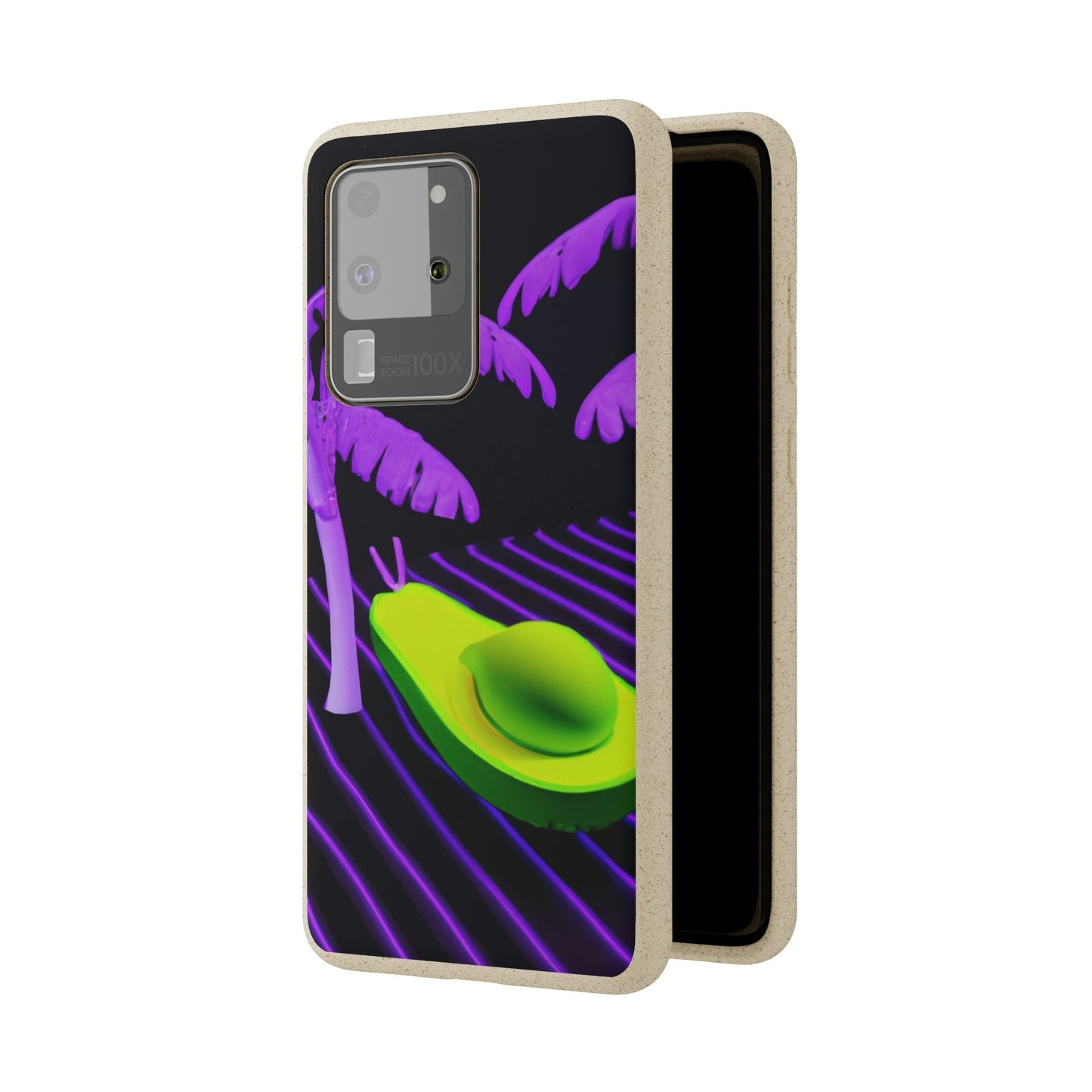 Biodegradeable iPhone Case Earth Friendly Android Phone Case-NEON AVOCADO | Biocase-PhoneCaseBoss-Phone-Best-Phone-Cases