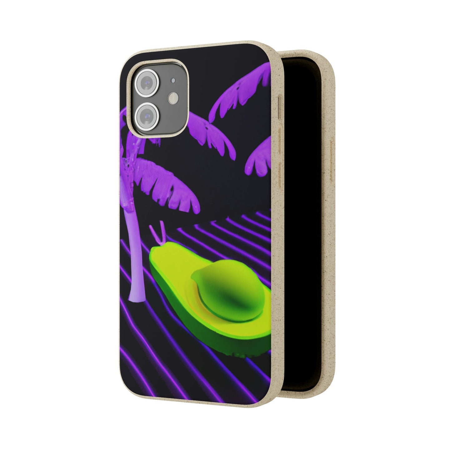 Biodegradeable iPhone Case Earth Friendly Android Phone Case-NEON AVOCADO | Biocase-PhoneCaseBoss-Phone-Best-Phone-Cases